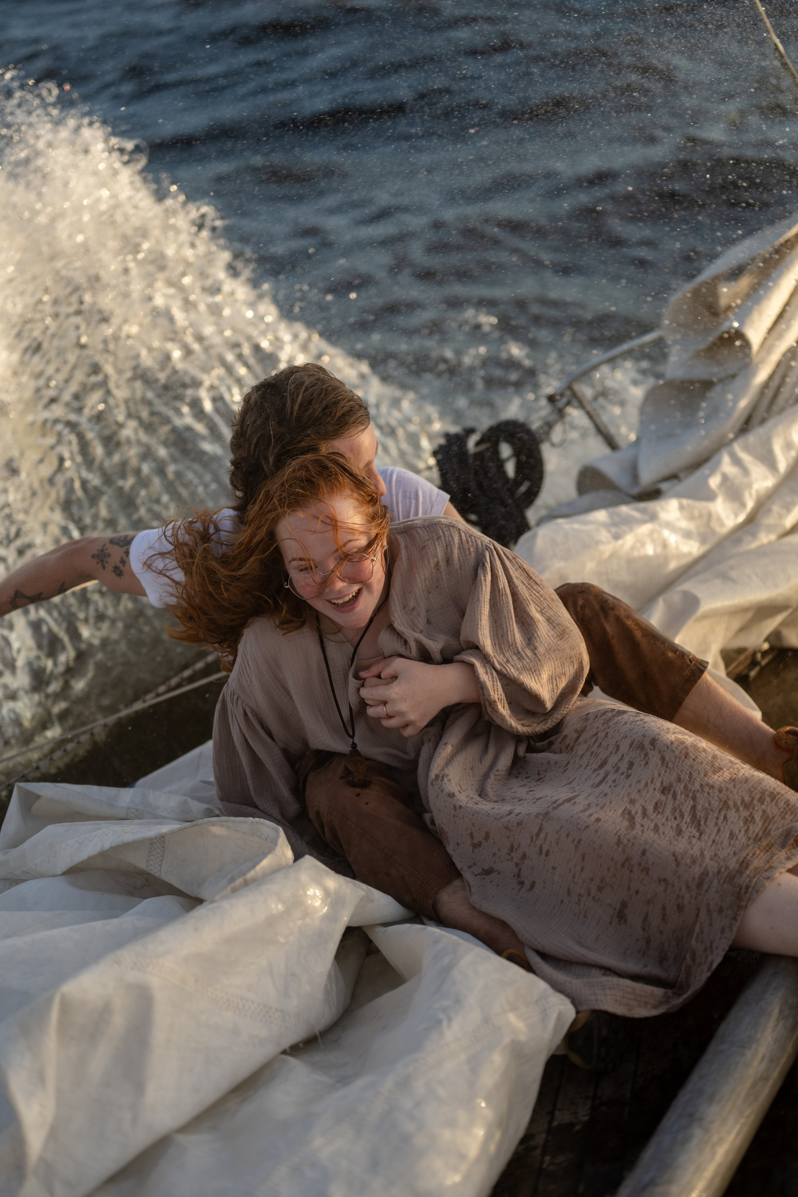 Даниил и Виктория. Яхта. Свадебный и семейный фотограф в СПб Валерия Фомичева