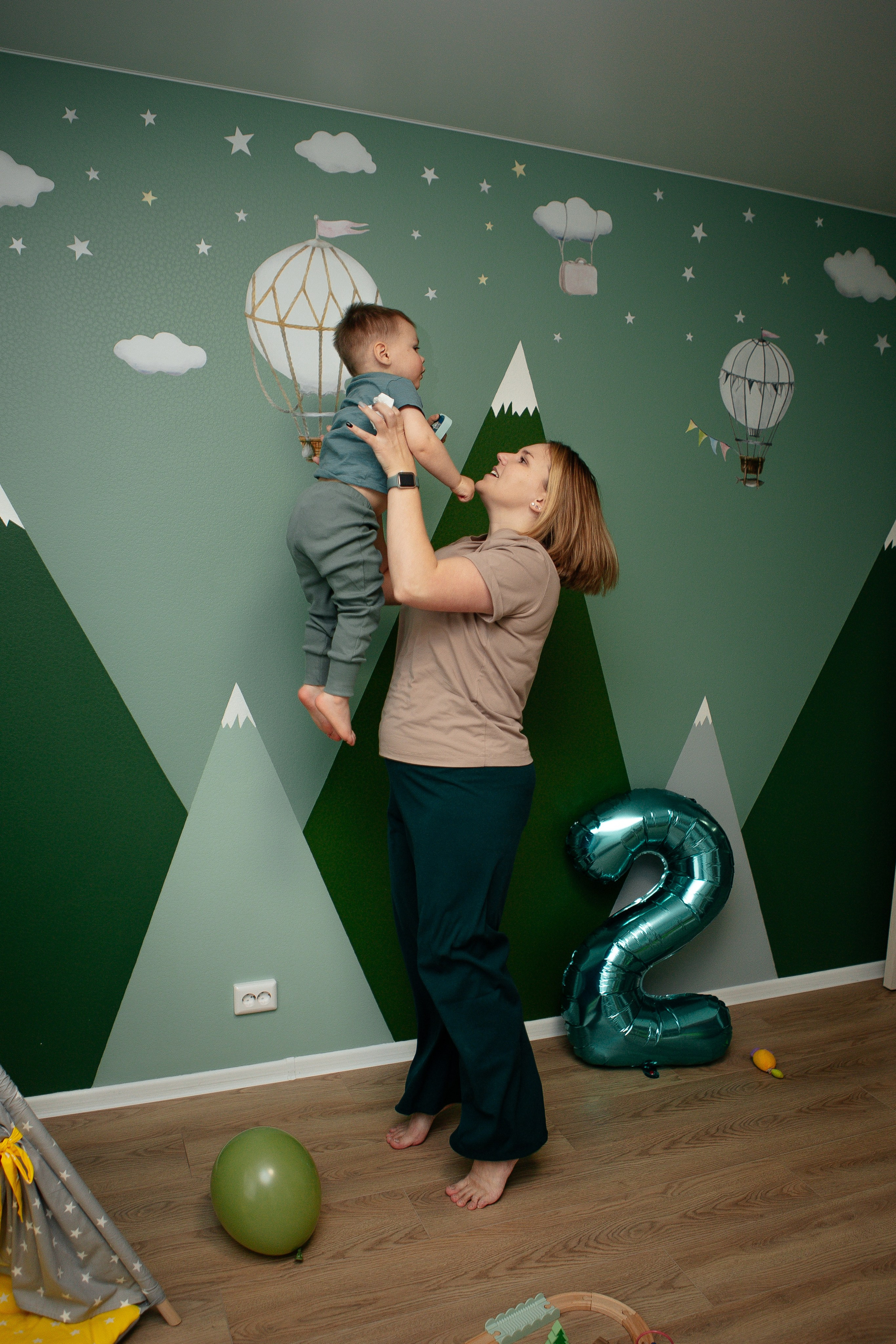 Роман и его семья. Семейный и детский фотограф в Москве Александра Мак