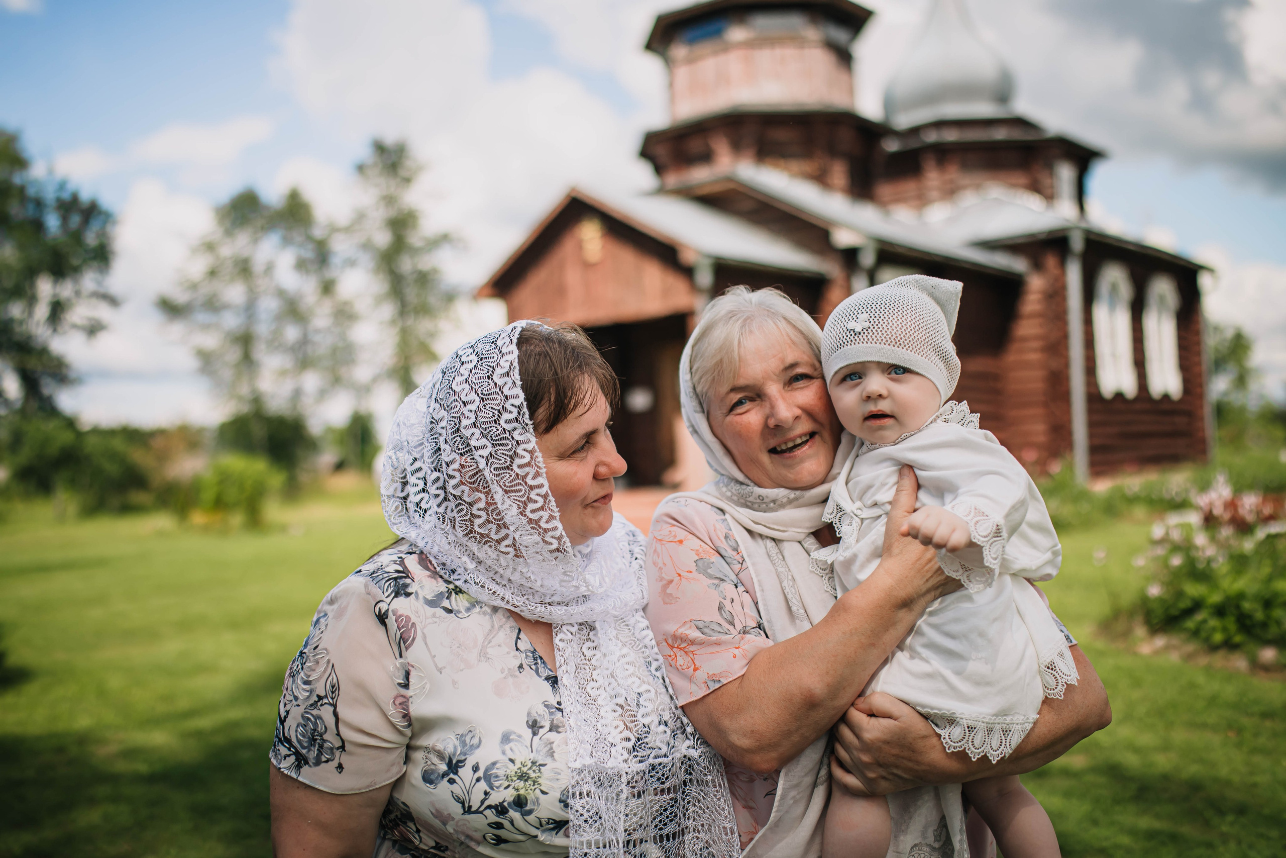 Крещение Мирославы. Фотограф Дарья Маташкова