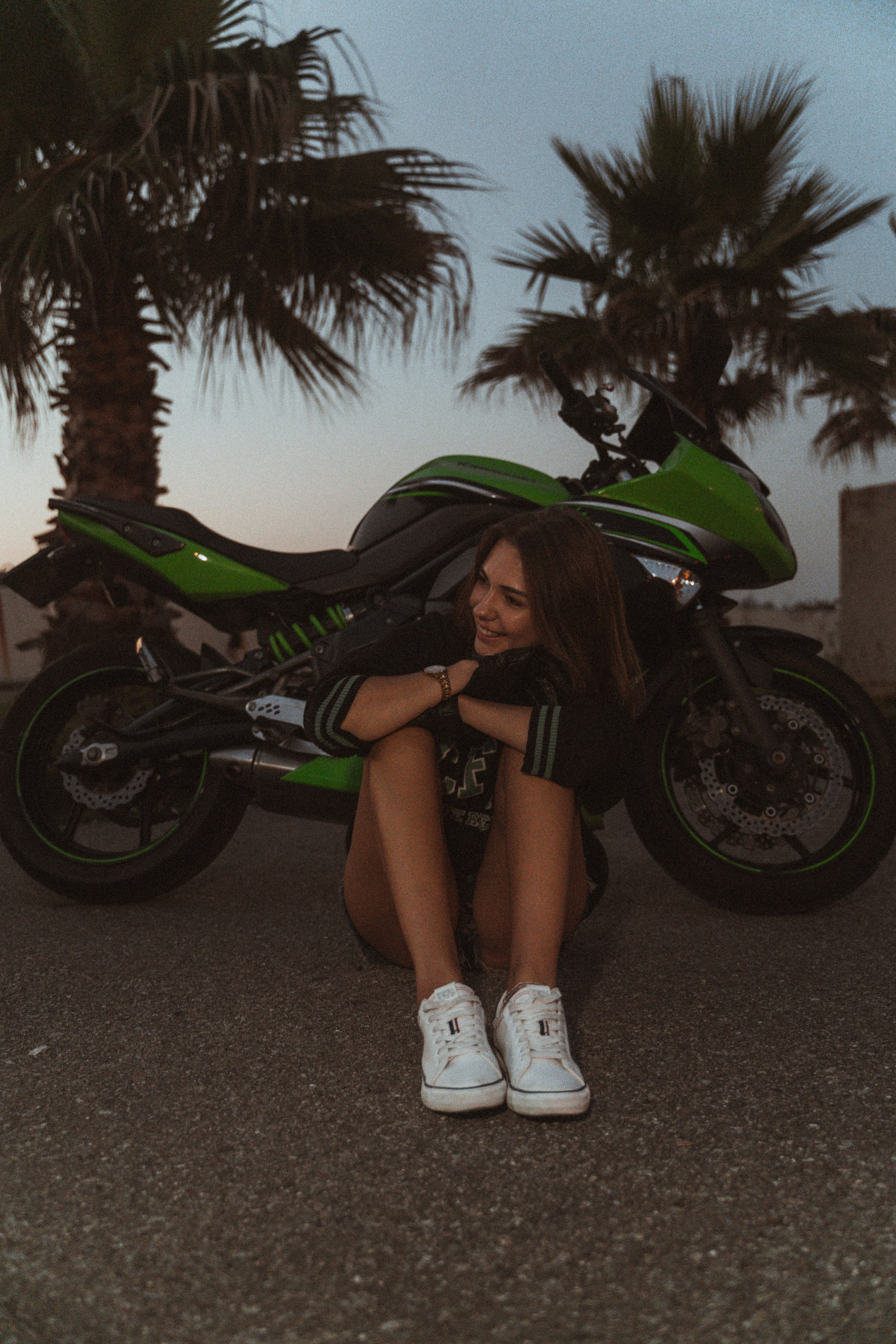 Girl with Ninja. Автомобильный и просто лучший фотограф в Сочи Nikita No Name