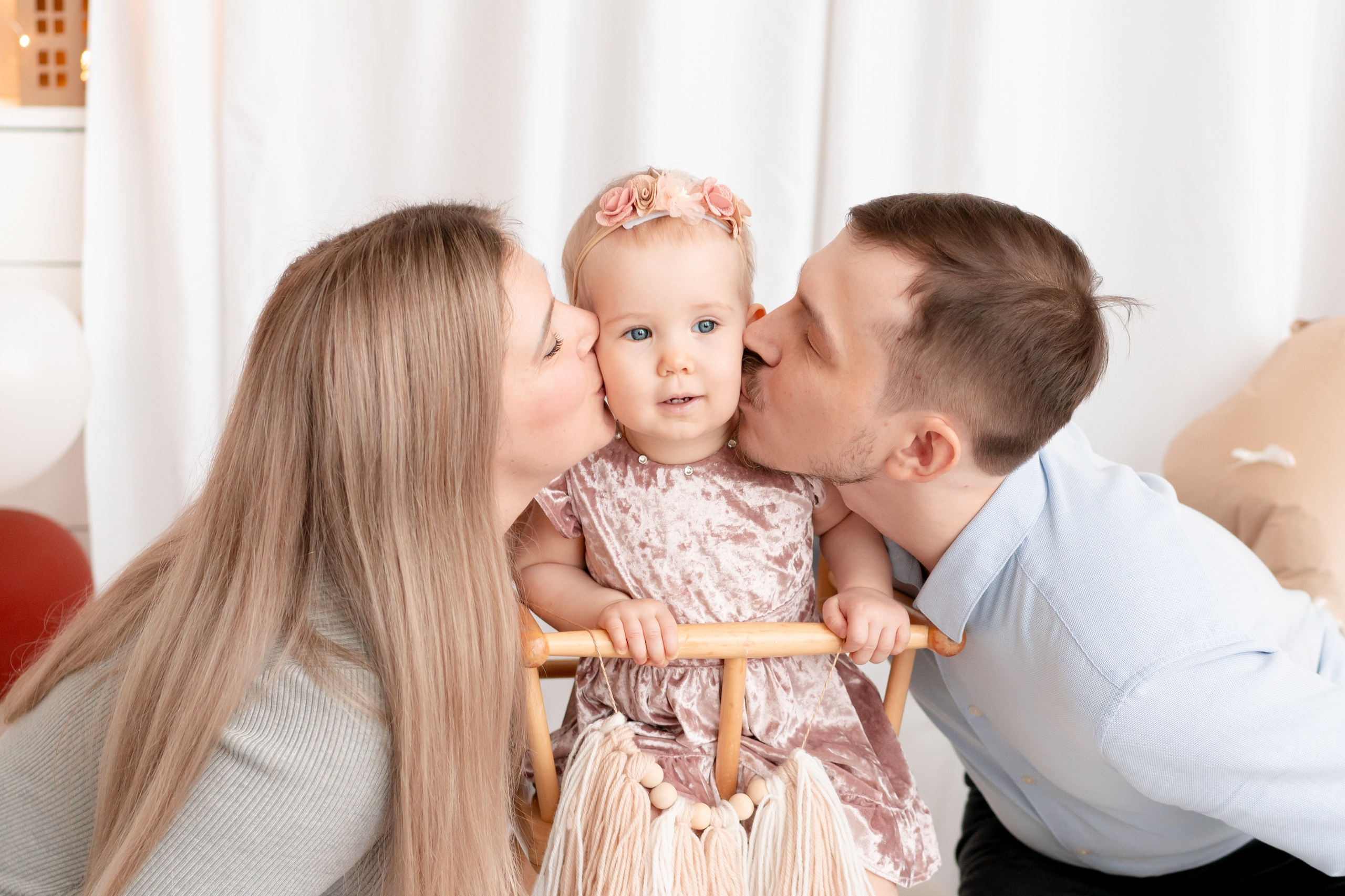 Ксюшеньке 1 годик!. Детская, семейная фотостудия в Санкт-Петербурге