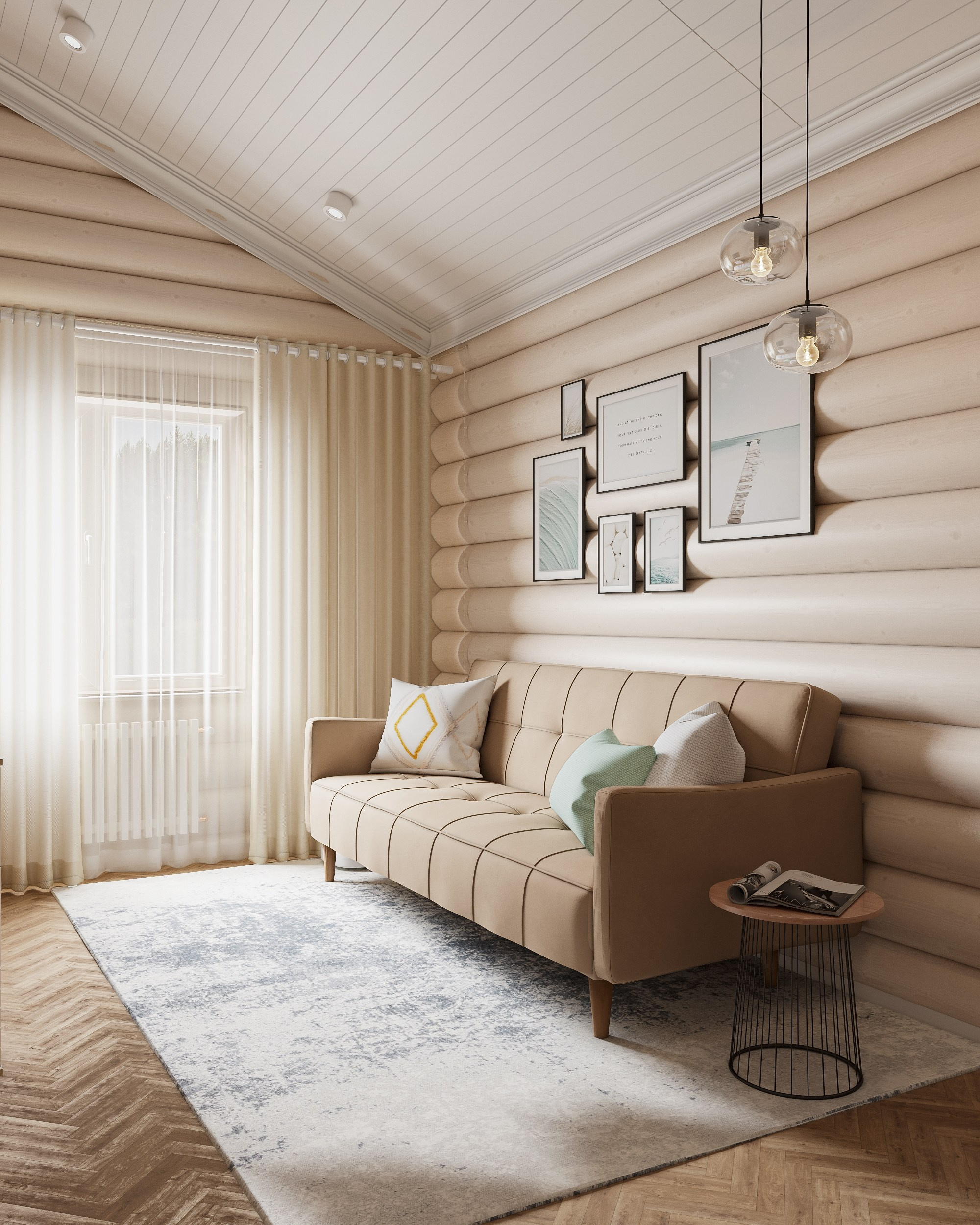 Дом из бревна