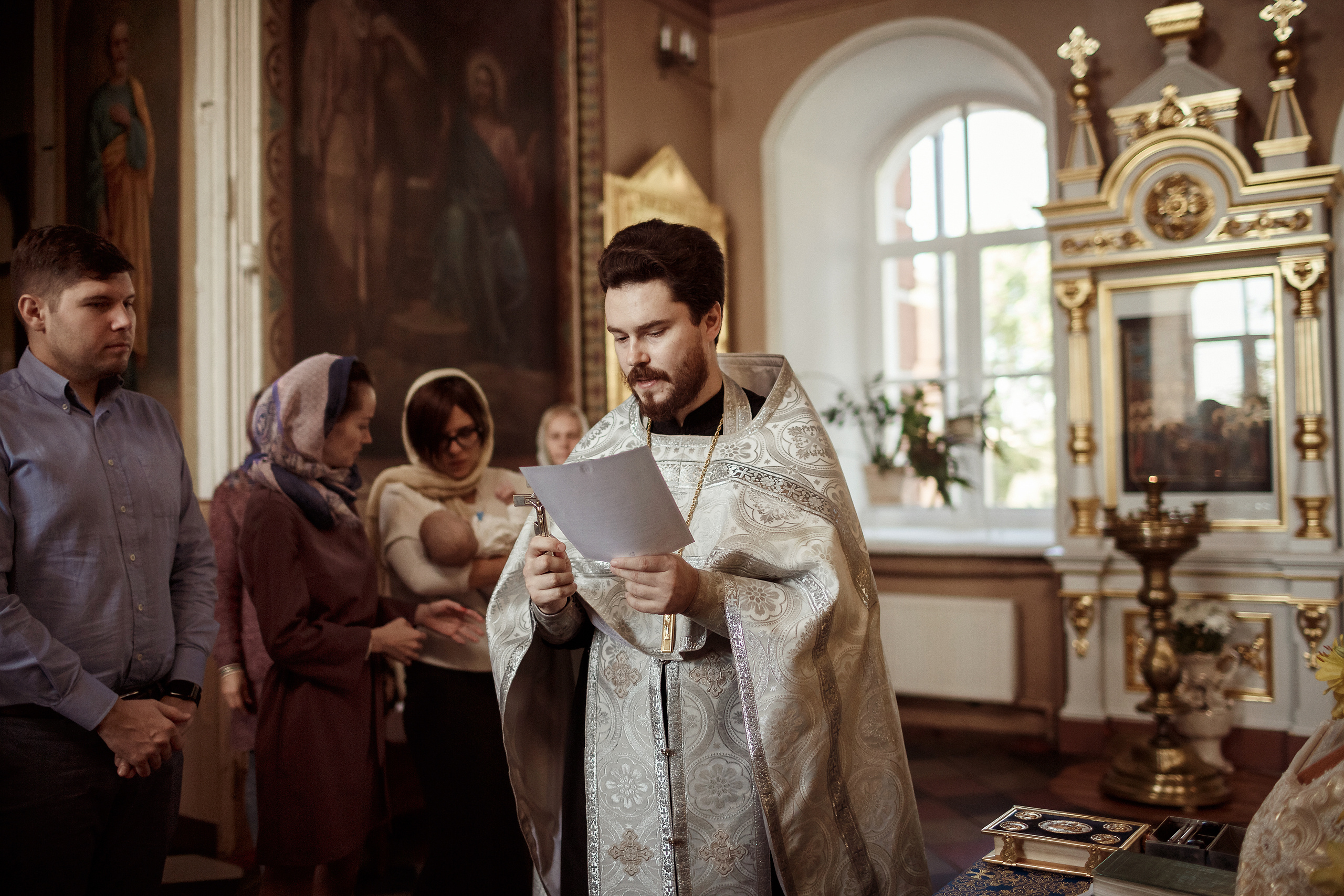 Крещение Тимофея в Церкви Спаса Нерукотворного Образа. Ваша история в фотографиях