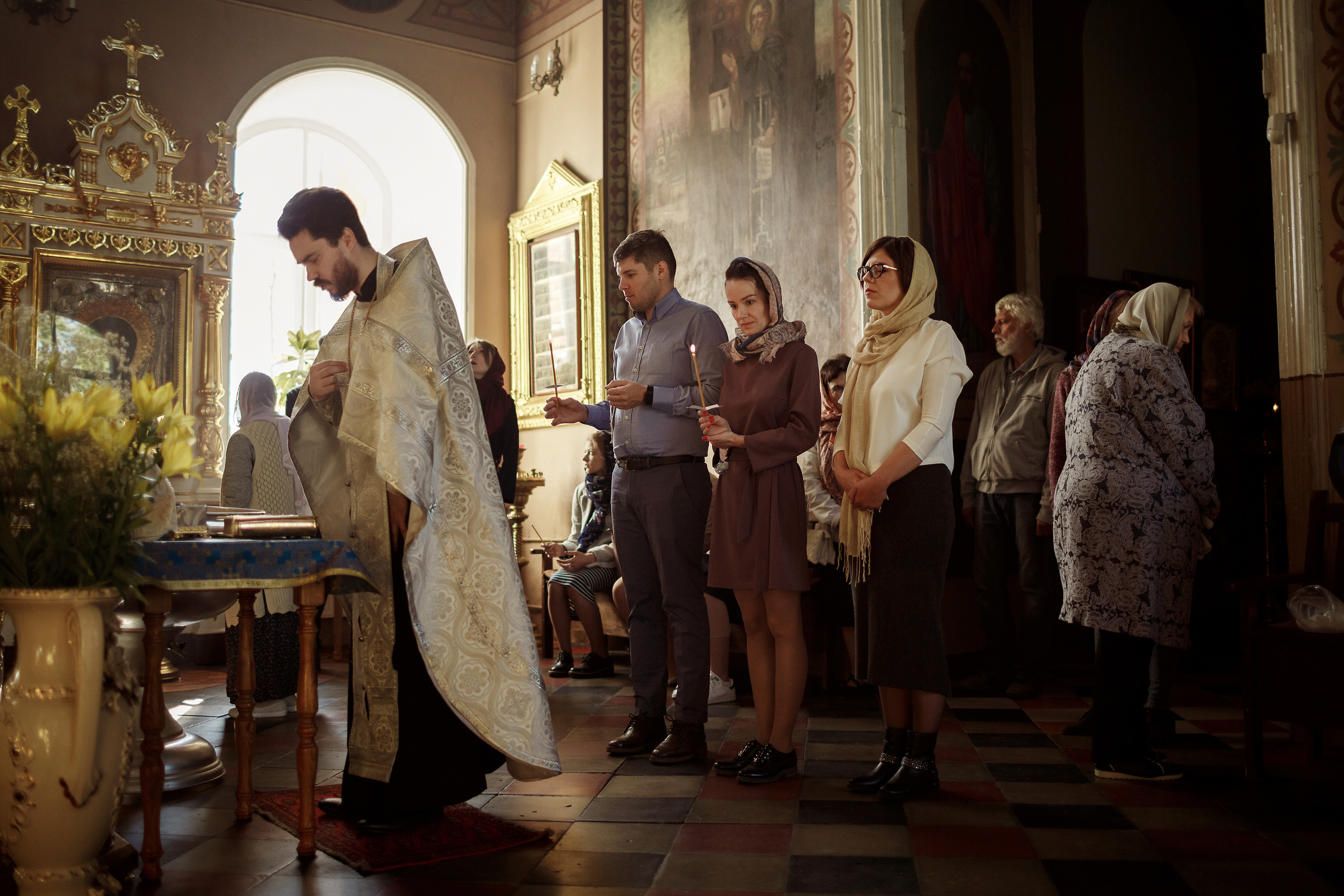 Крещение Тимофея в Церкви Спаса Нерукотворного Образа. Ваша история в фотографиях