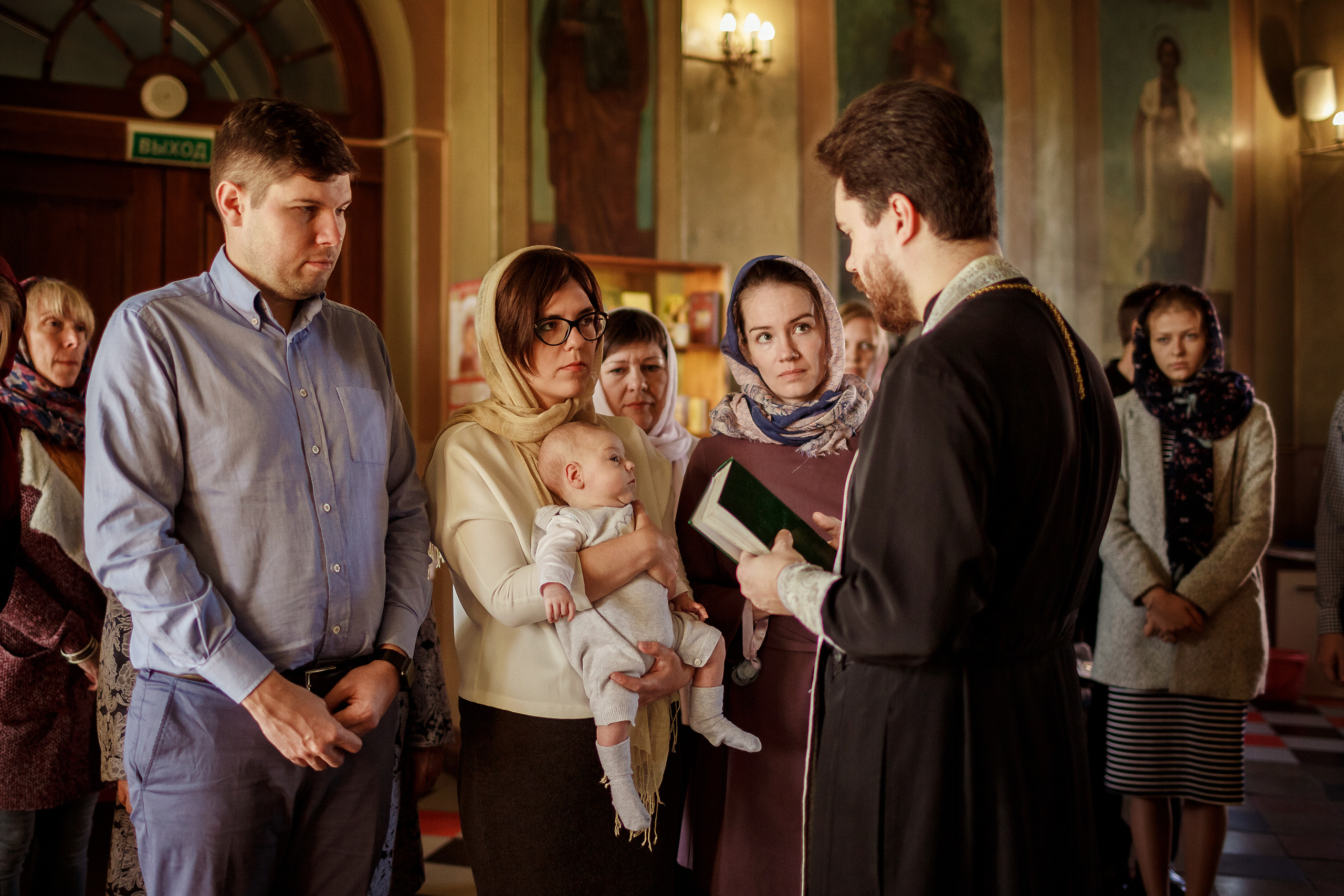 Крещение Тимофея в Церкви Спаса Нерукотворного Образа. Ваша история в фотографиях