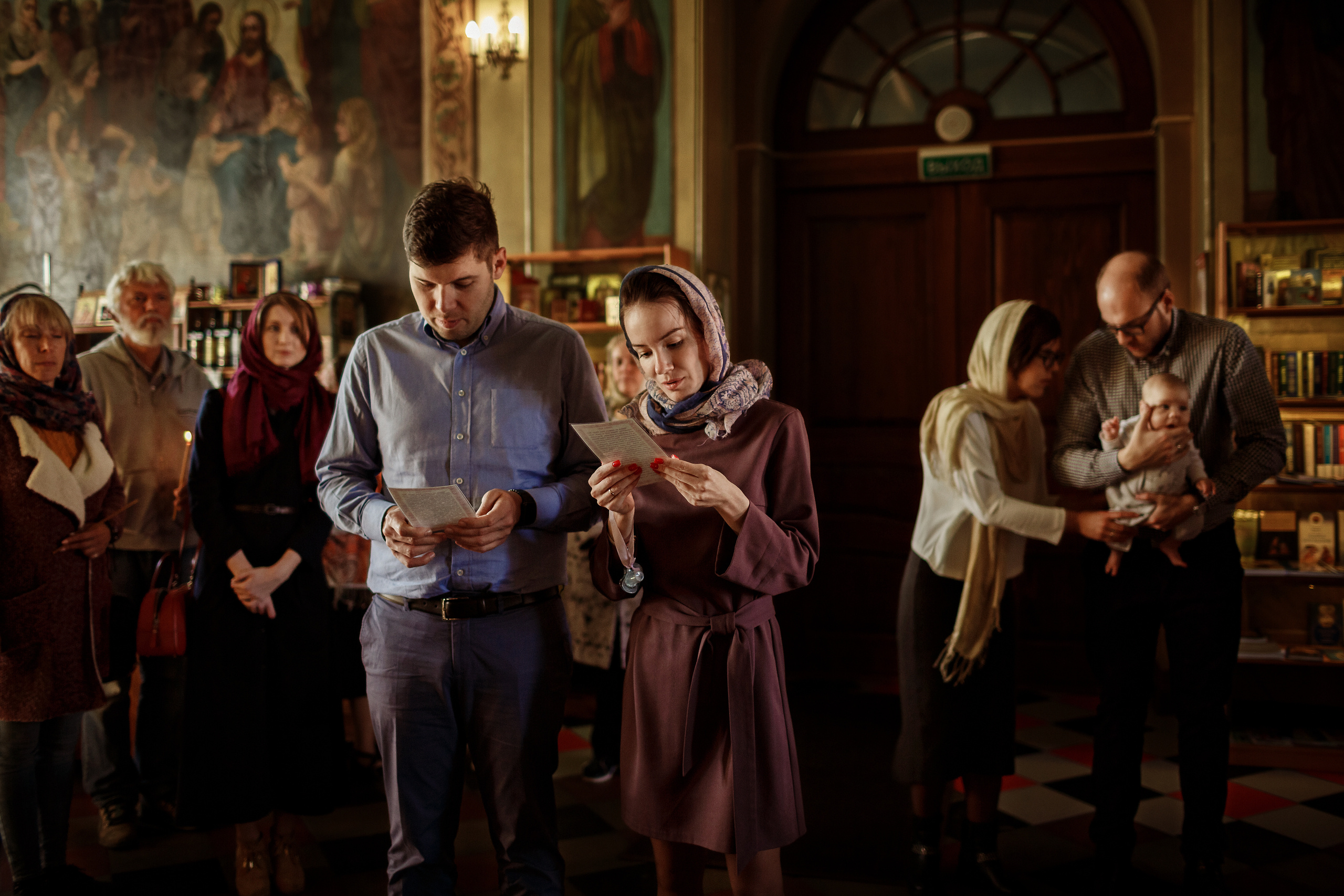 Крещение Тимофея в Церкви Спаса Нерукотворного Образа. Ваша история в фотографиях