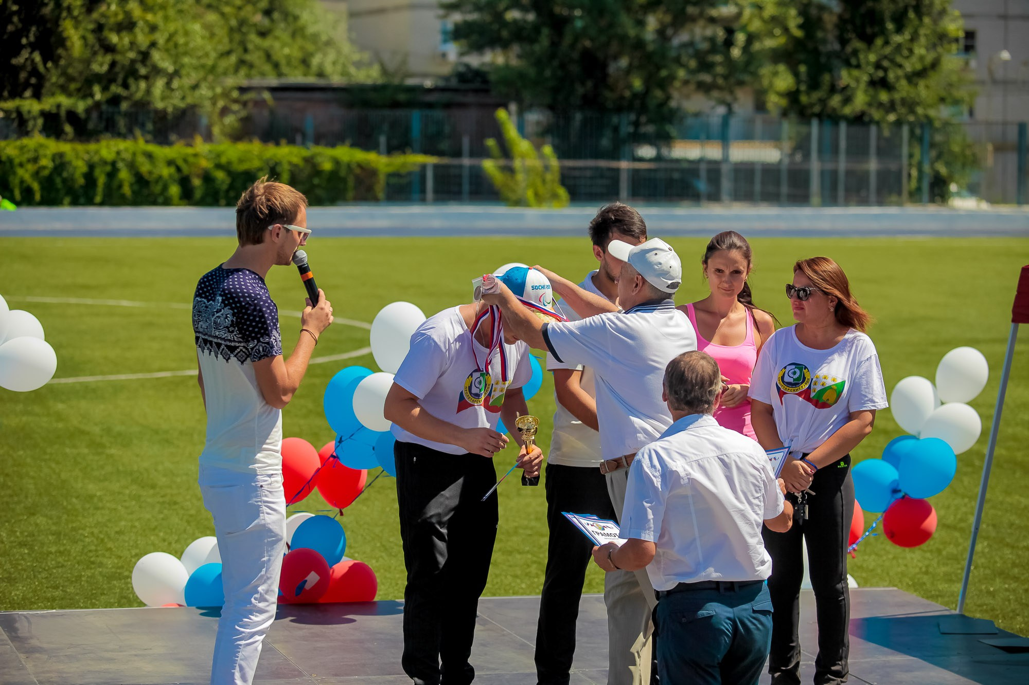 День Физкульт. Максим Матвийченко и Виктория Басова профессионалы своего дела