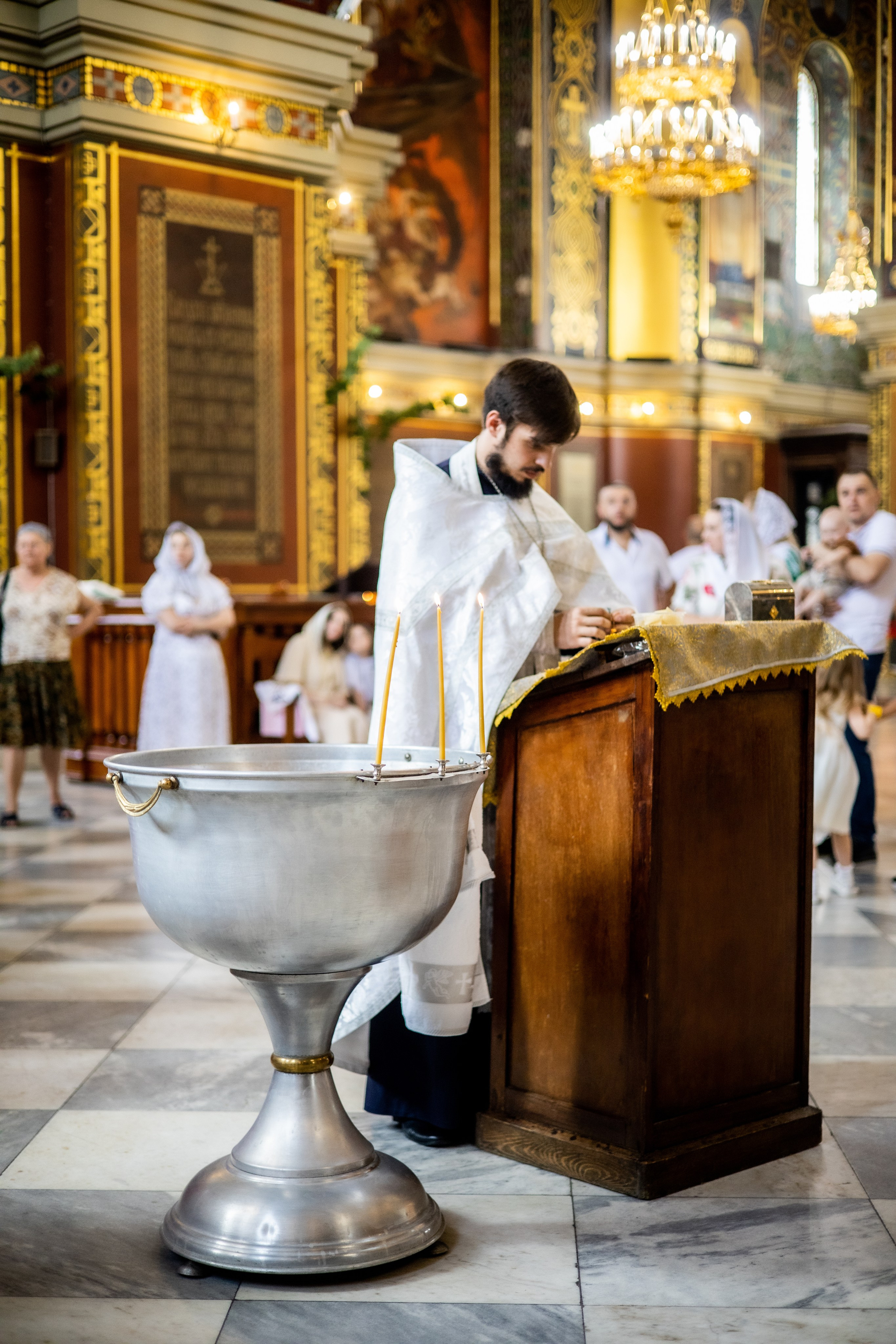 Крещение Назара. Фотограф Надежда Лукьянова
