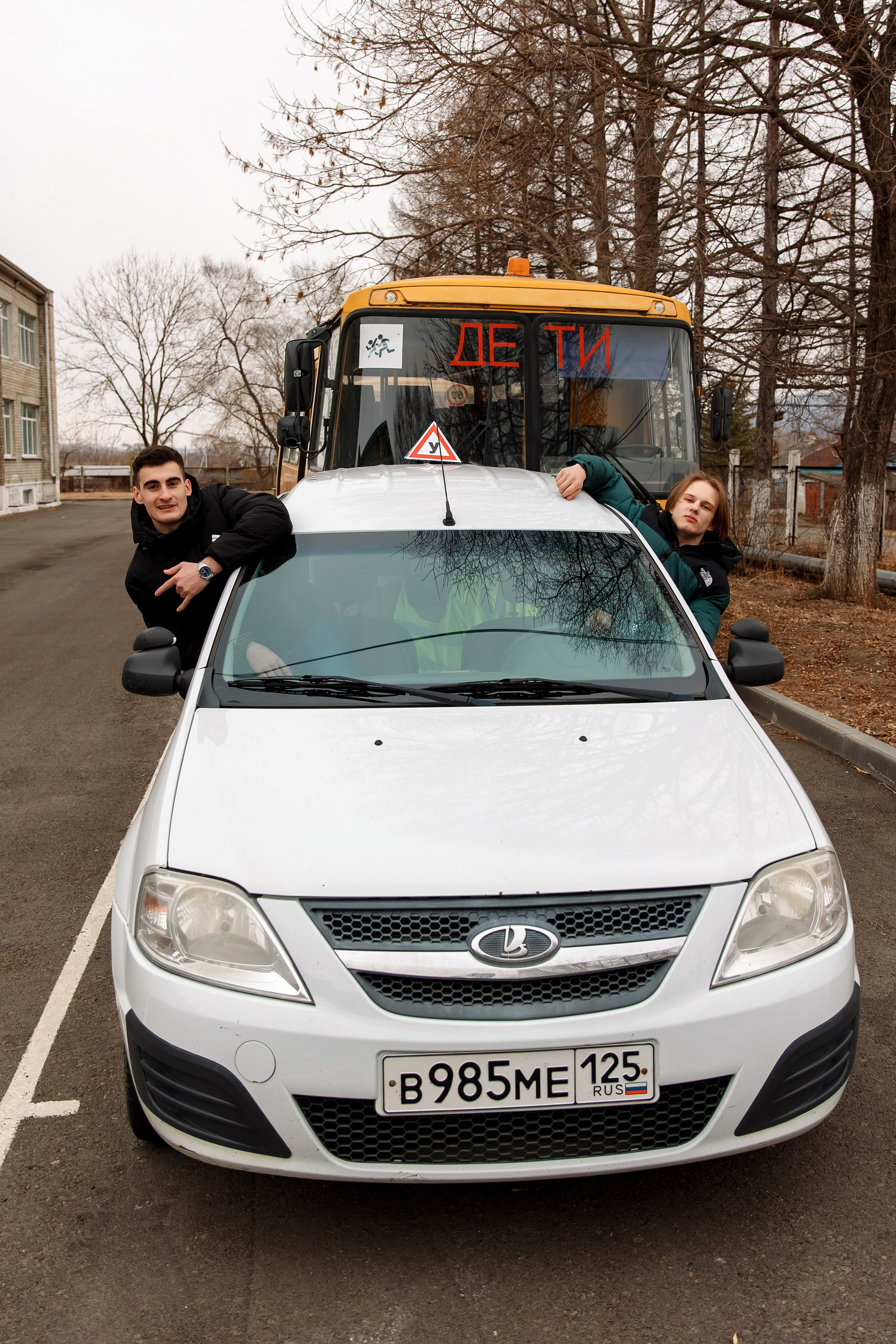 11 класс с. Барабаш. Фотограф Любовь Корниенко, Примоский край