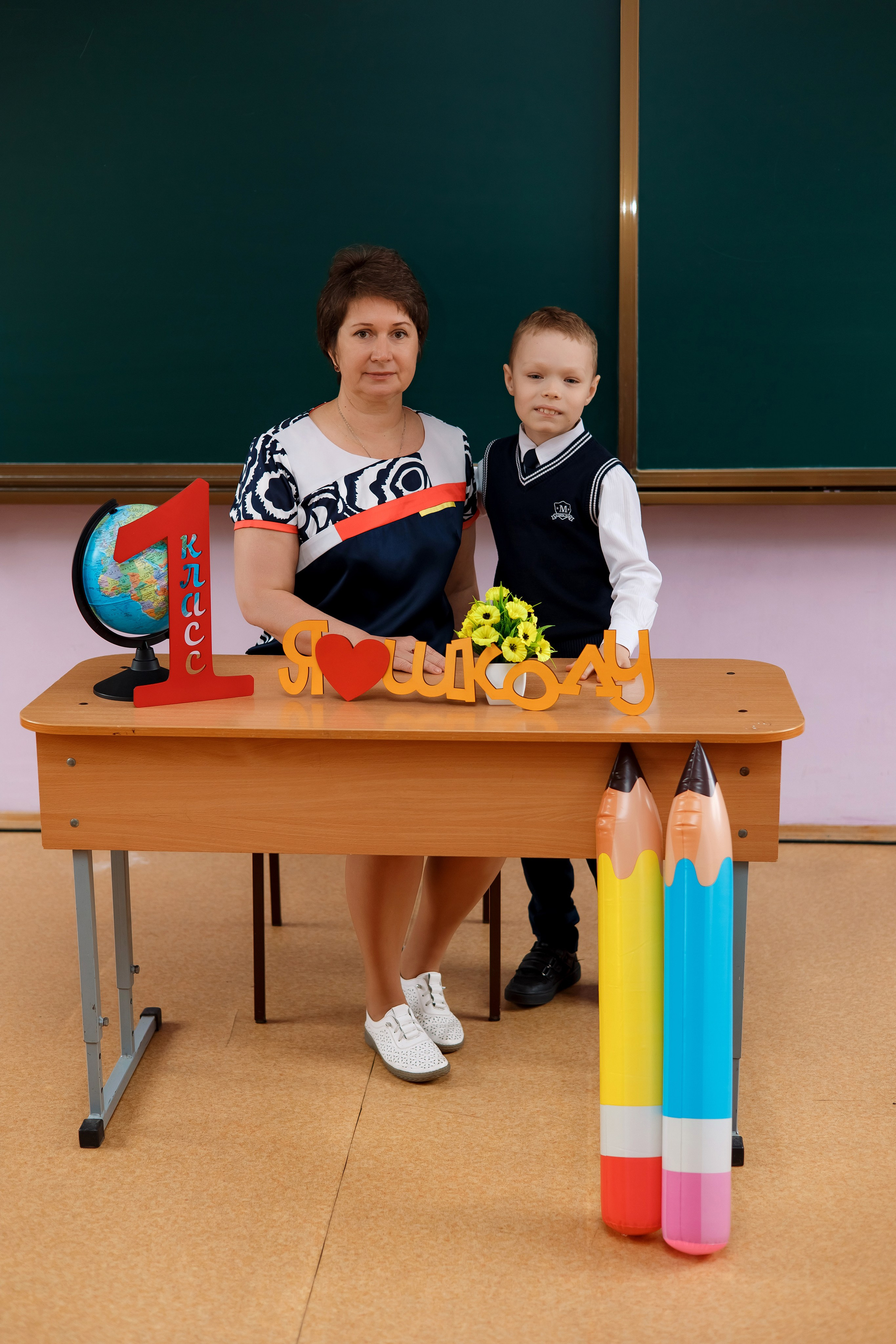 1 класс 1 школа. Фотограф Любовь Корниенко, Примоский край