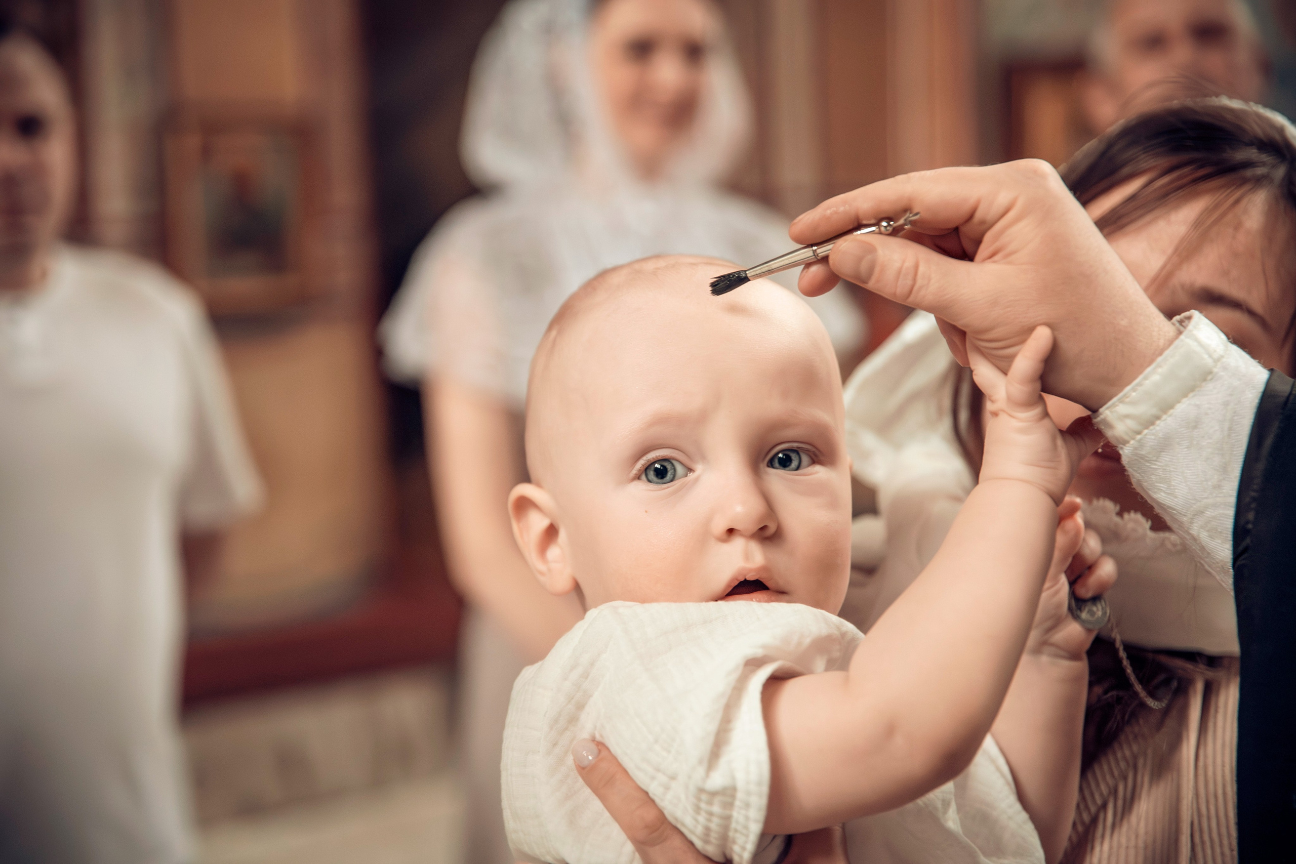 Крещение Александра. ТОП Фотограф на Крещение и Венчание Железногорск, Красноярск Алексей Мещеряков