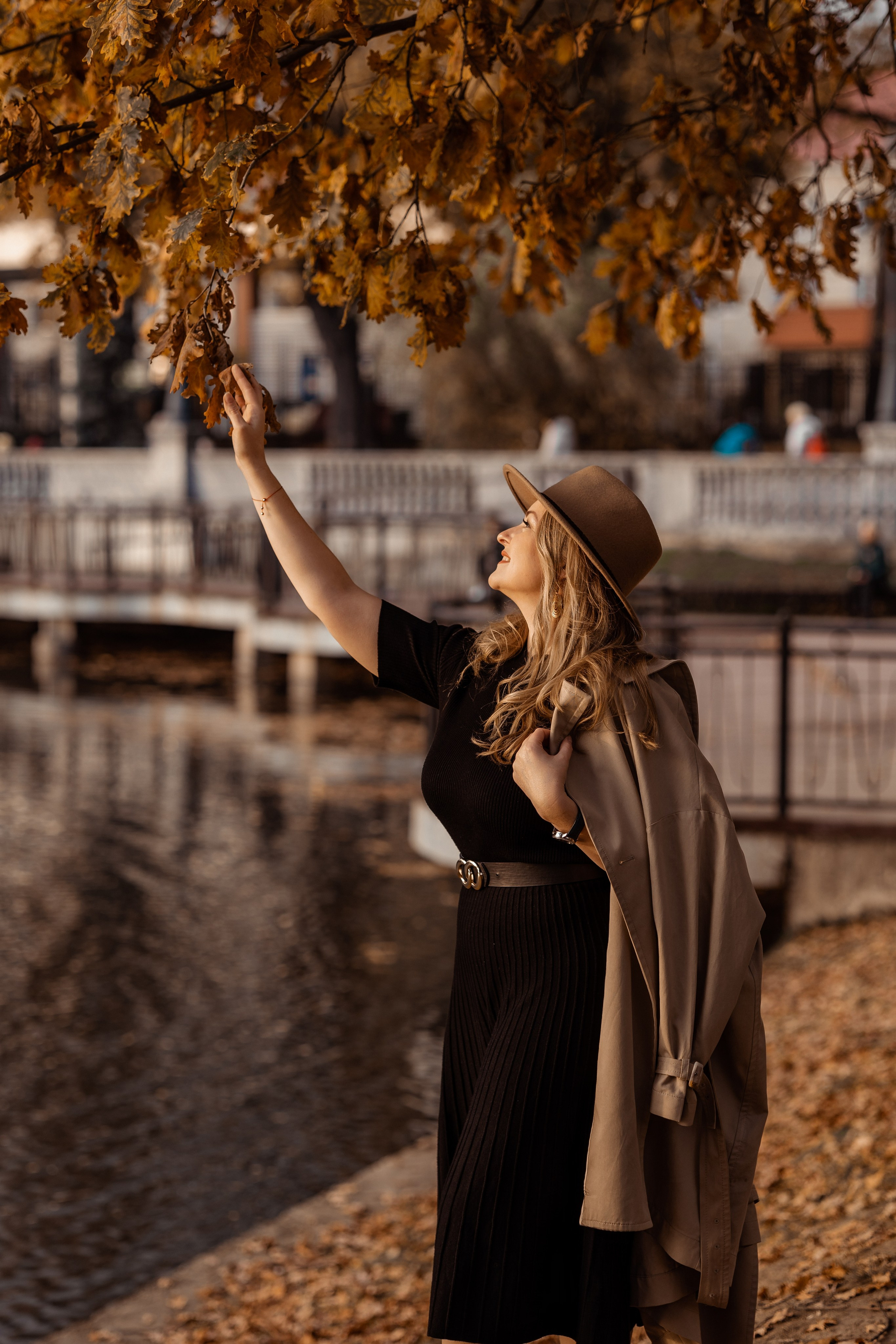 Прогулка по Амалиенау осень. Фотограф в Калининграде свадебная фотография, репортажная, фотосессии