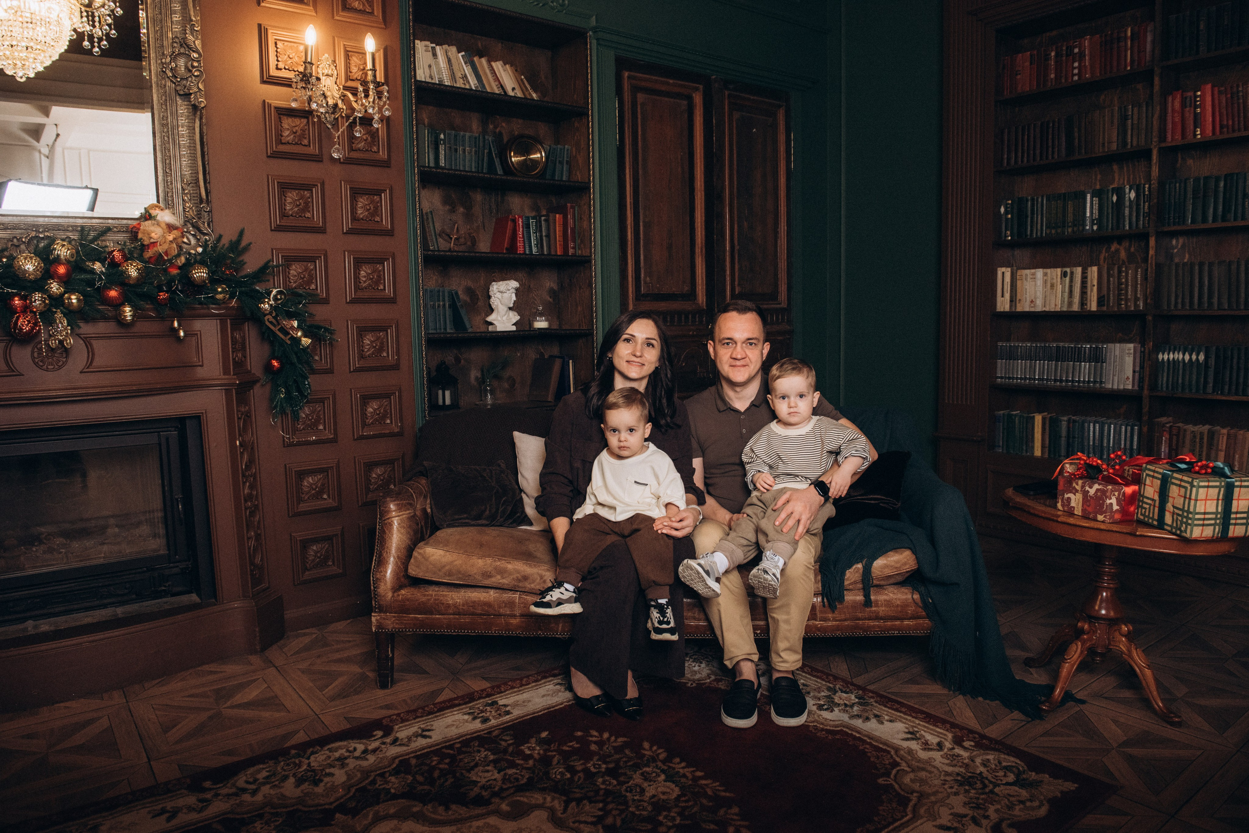 Семейный вечер перед НГ🎄. Куксенко Елена — Семейный фотограф Санкт-Петербург