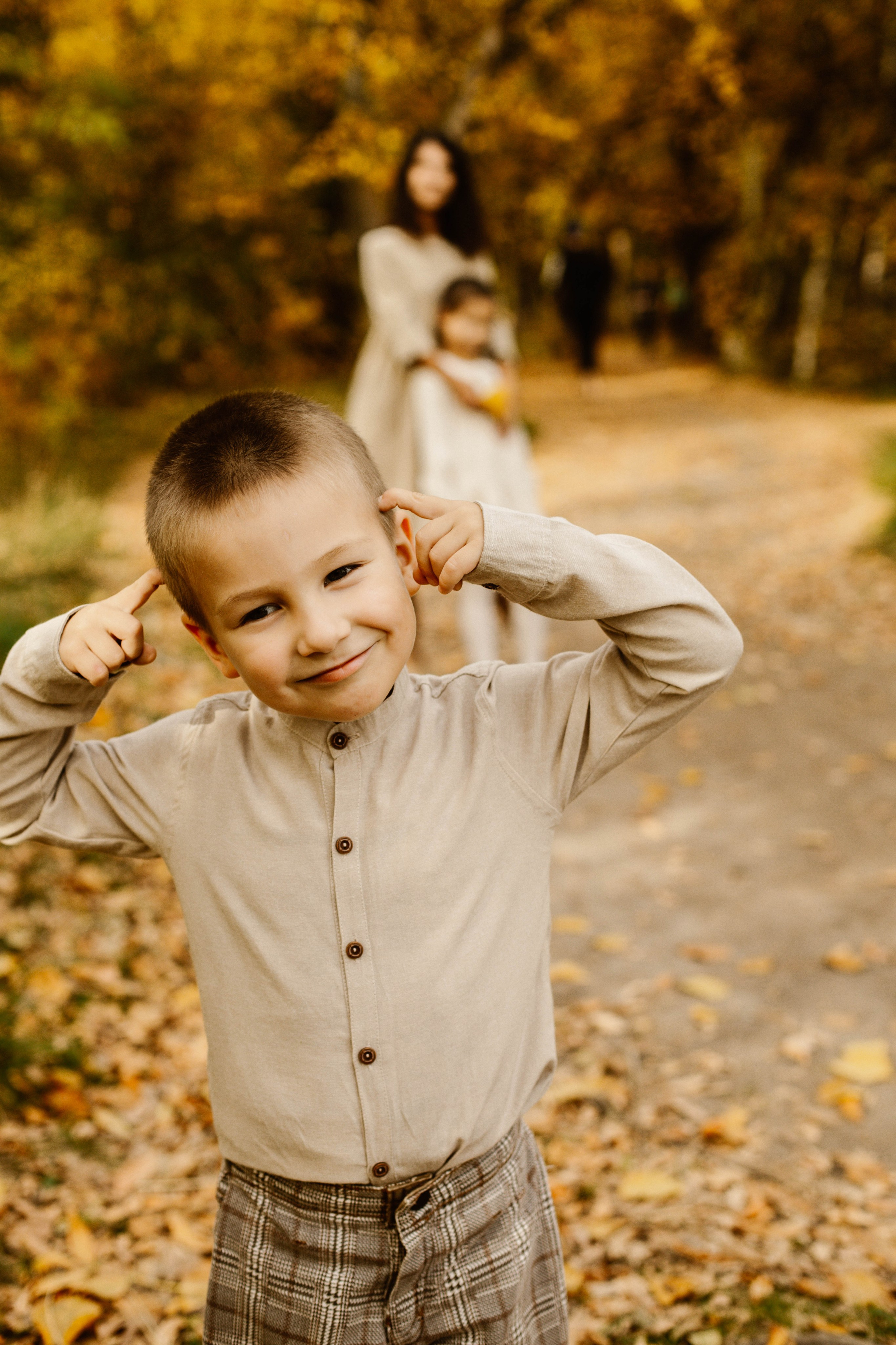 Земснаряд осенний. Фотограф в Нижнем Новгороде