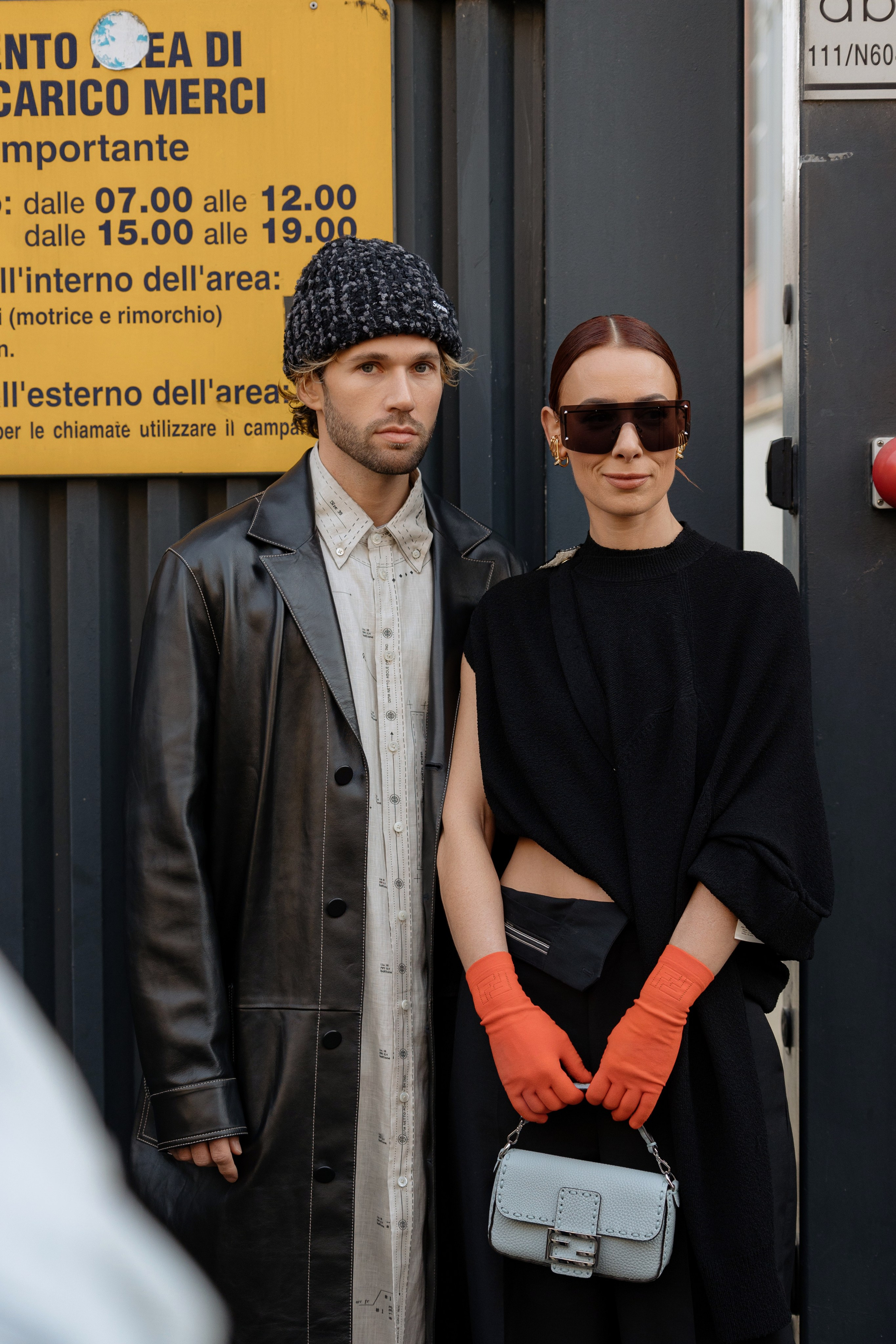 FENDI MFW FALL/WINTER 24/25. Photographer in Milan Ivan Goncharov