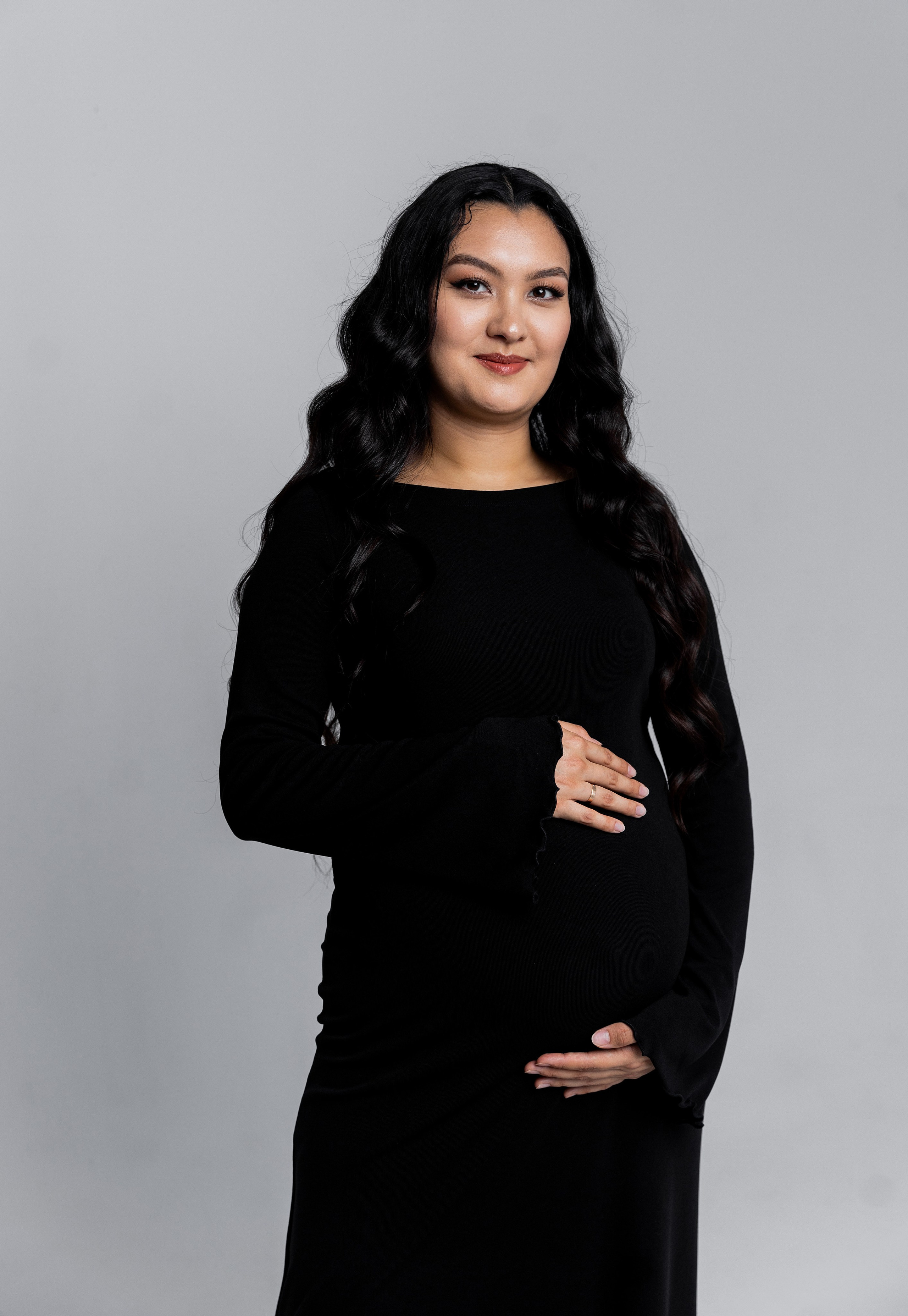 Жубаныш и Аружан (беременность)