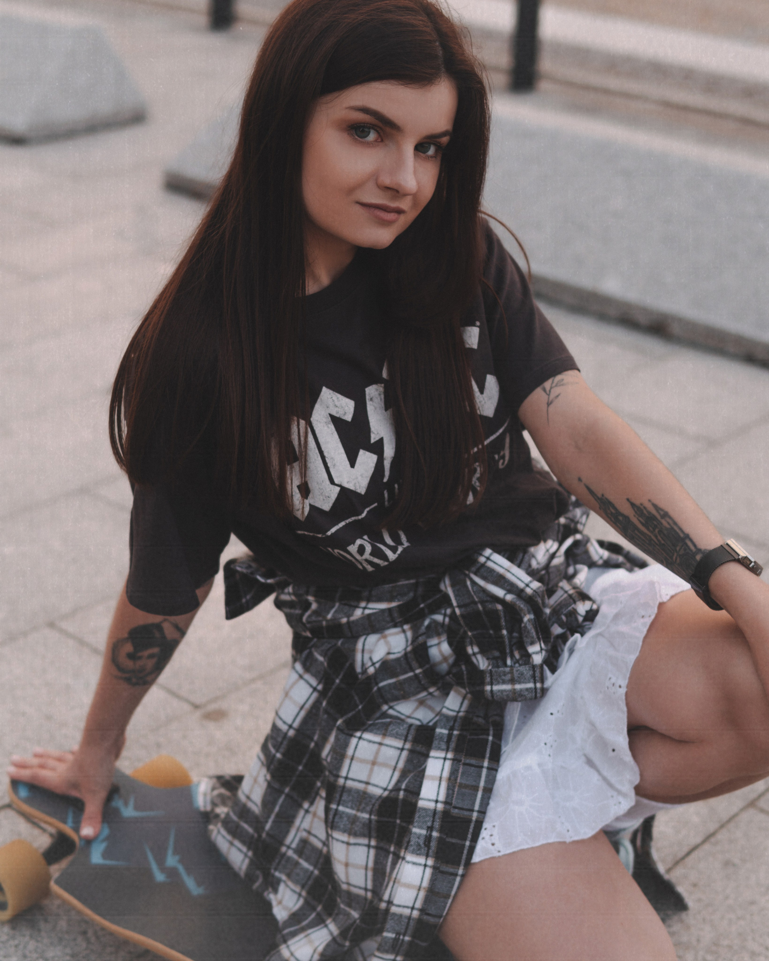 Ретро фотоссессия на скейте. Фотограф Наталья Воронина Москва