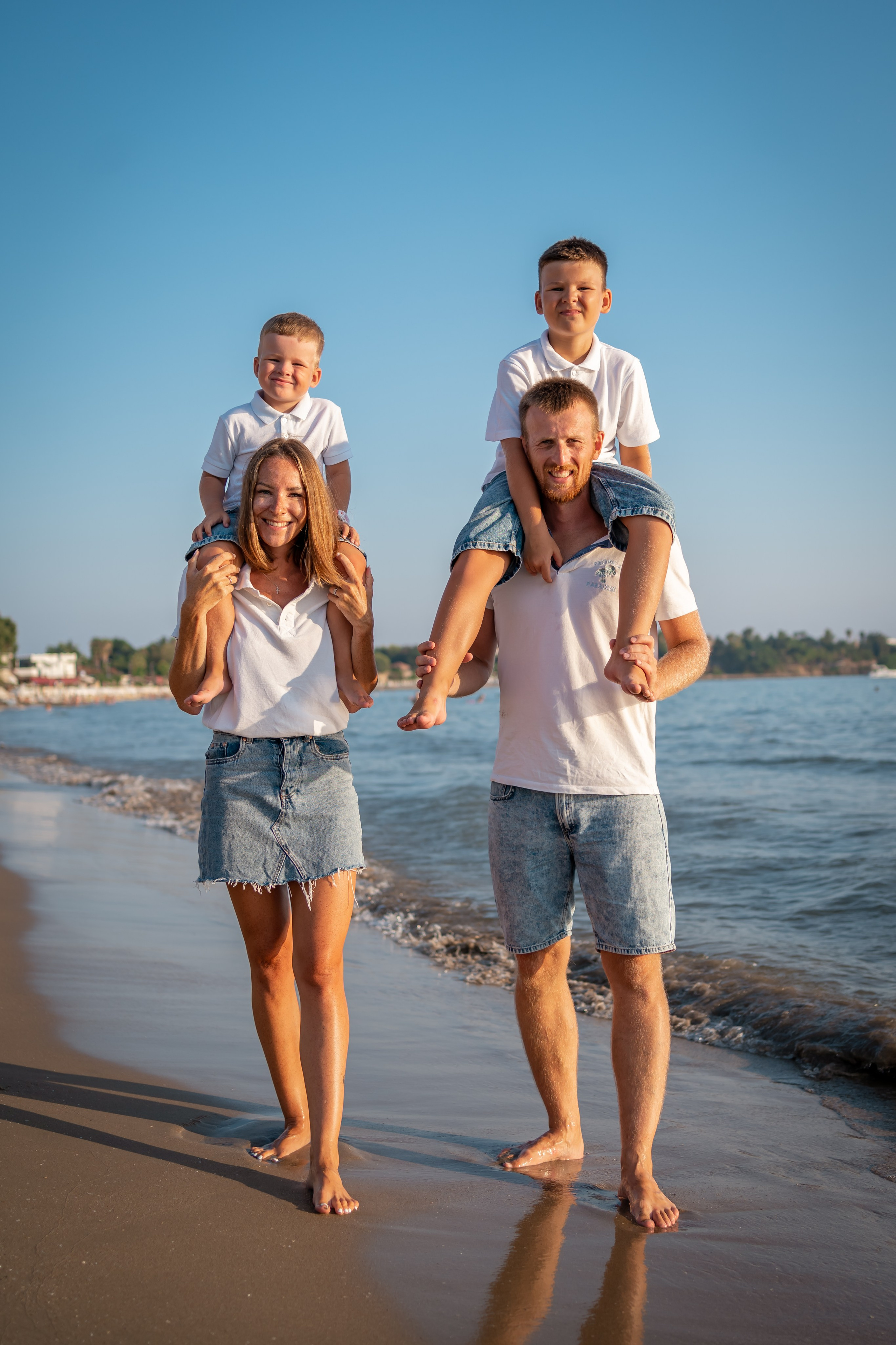 Семейный отдых в Турции. Семейный фотограф Варвара Сорока в городе Москве