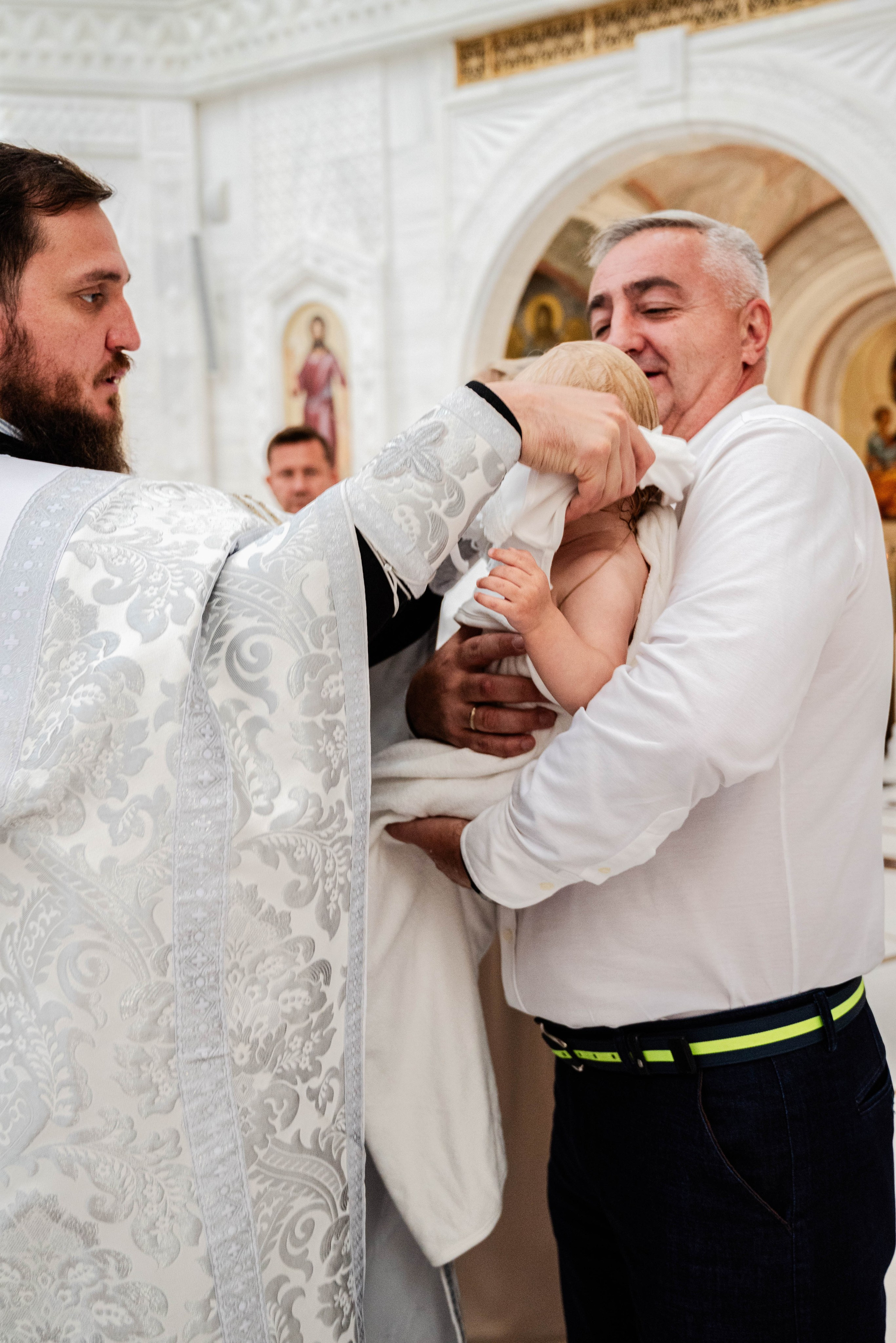 Крещение Олеся. Семейный и детский фотограф Москва
