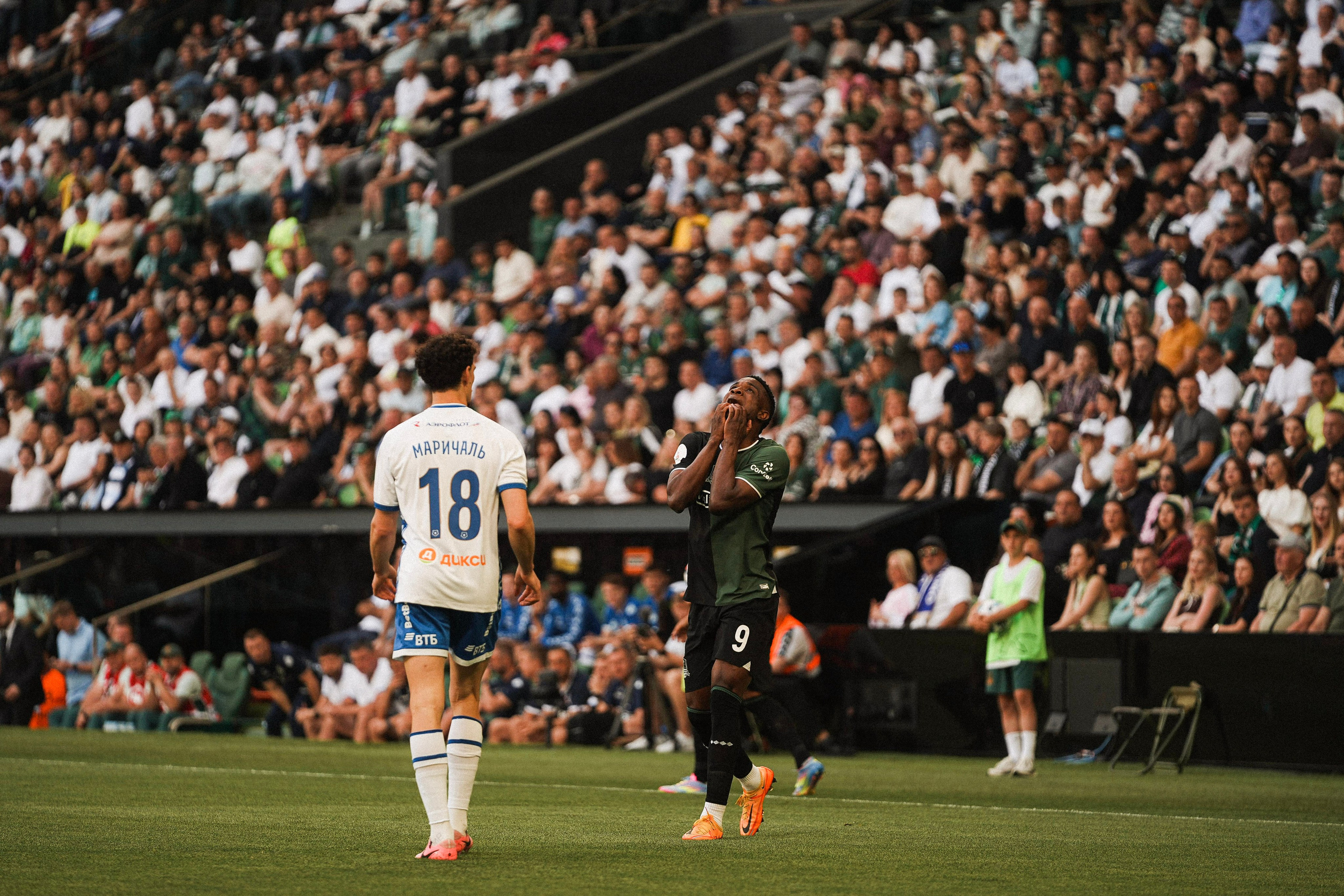 Футбольный матч Краснодар-Динамо. Фотограф с психологическим образованием