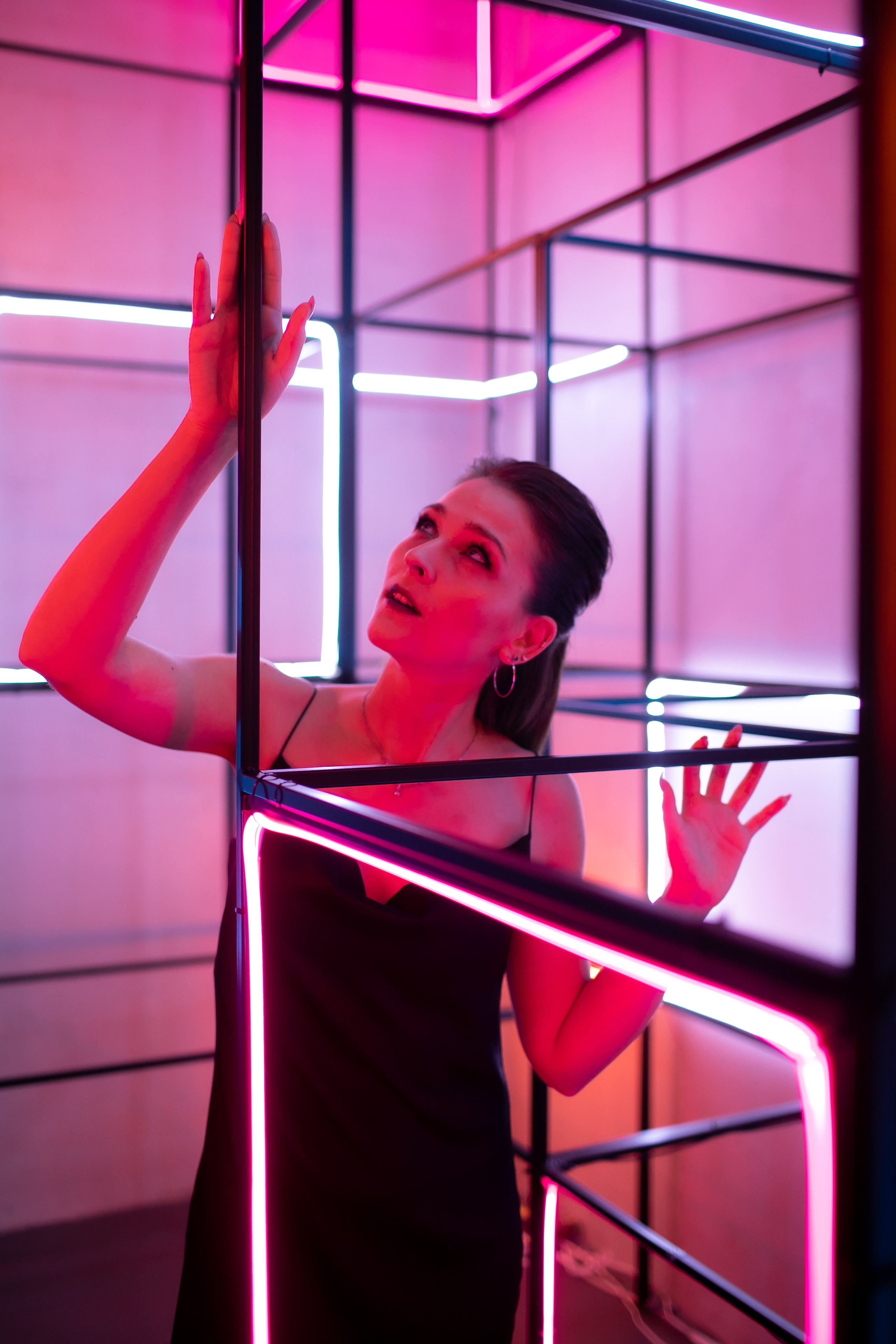 В Неоне. Семейный фотограф в Москве