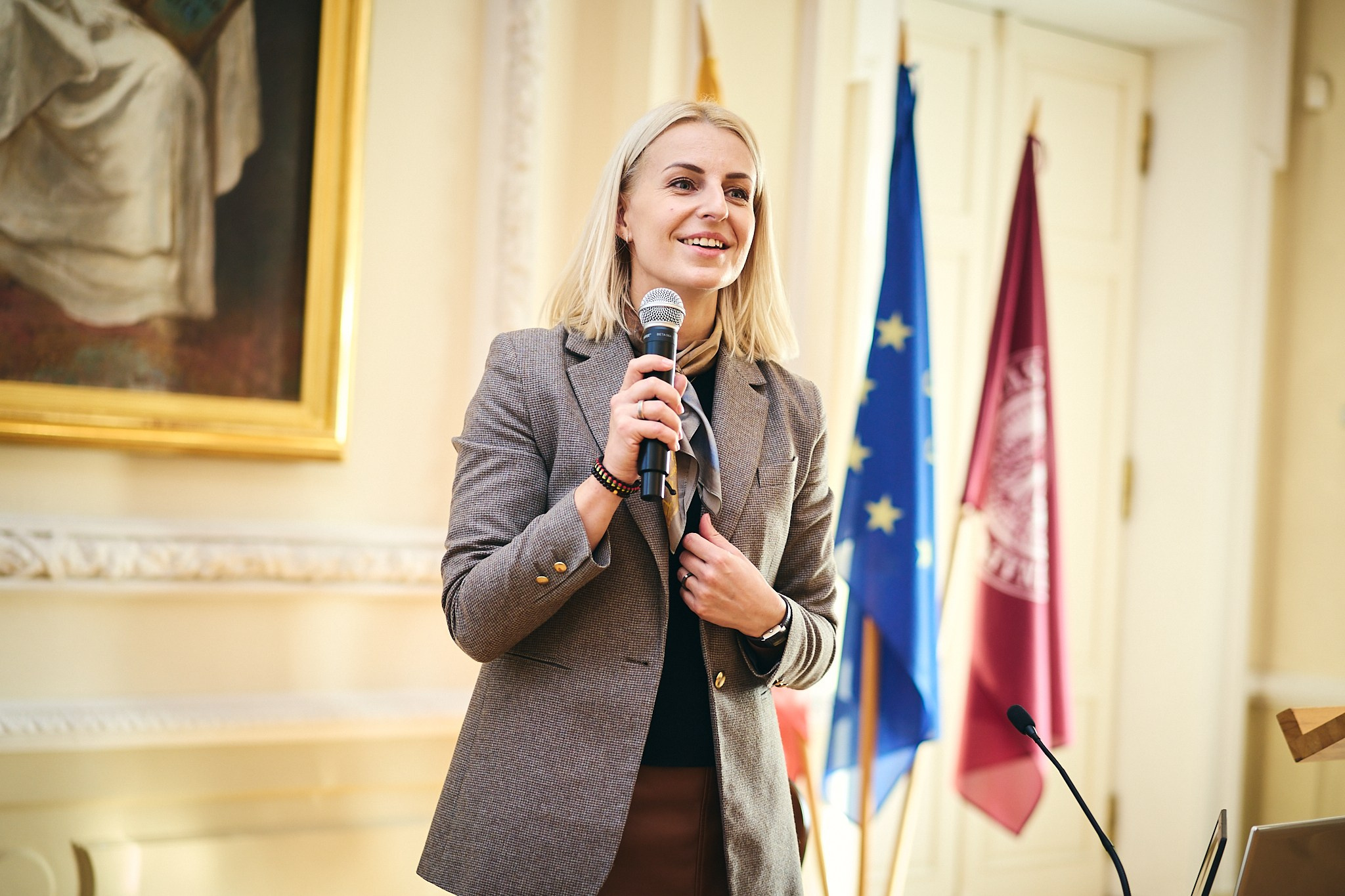 Lithuanian Geographical Society. Photographer in Vilnius