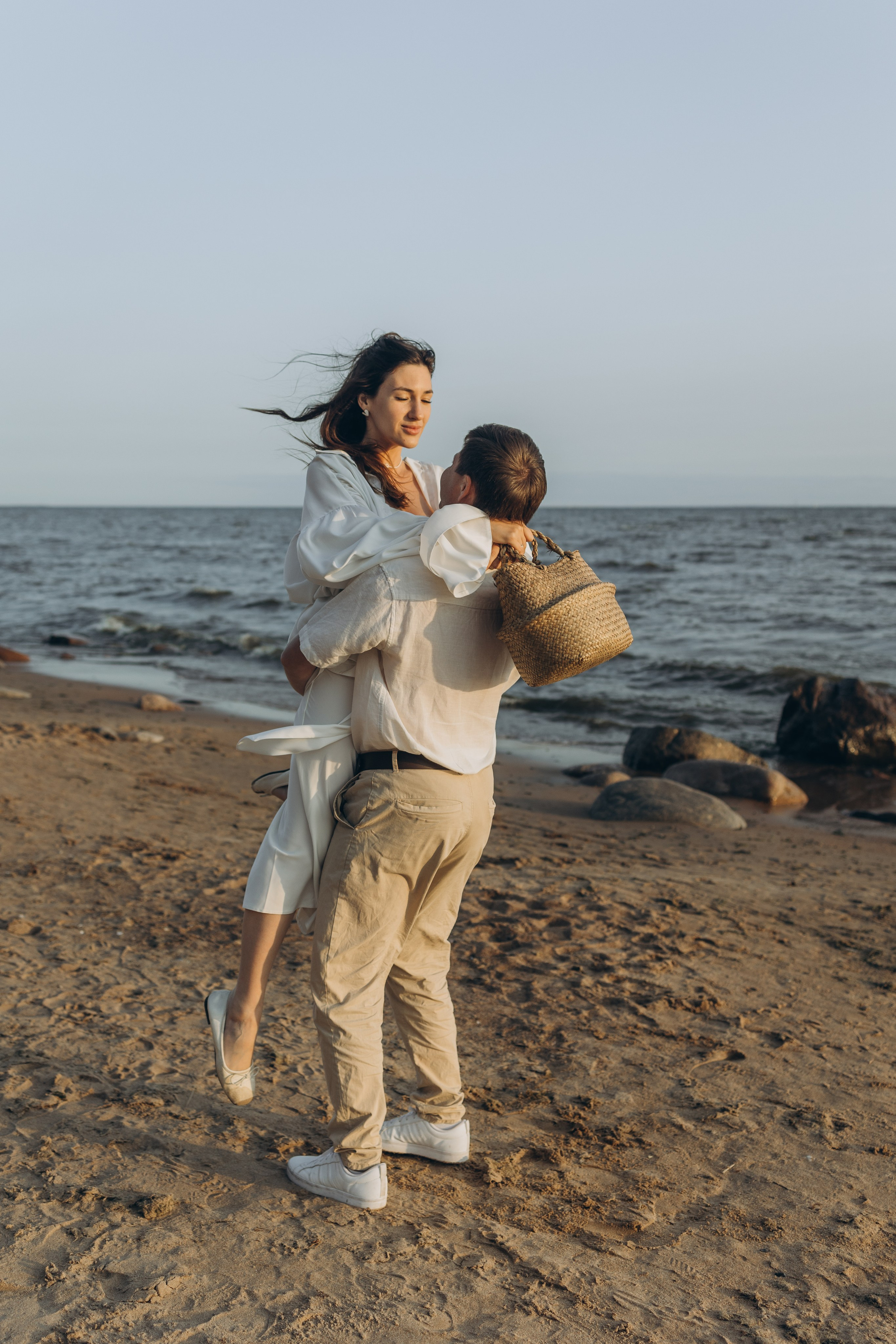 Эмилия, Дмитрий и Демид на Финском заливе. Семейный фотограф в Москве Виктория Ястребинская