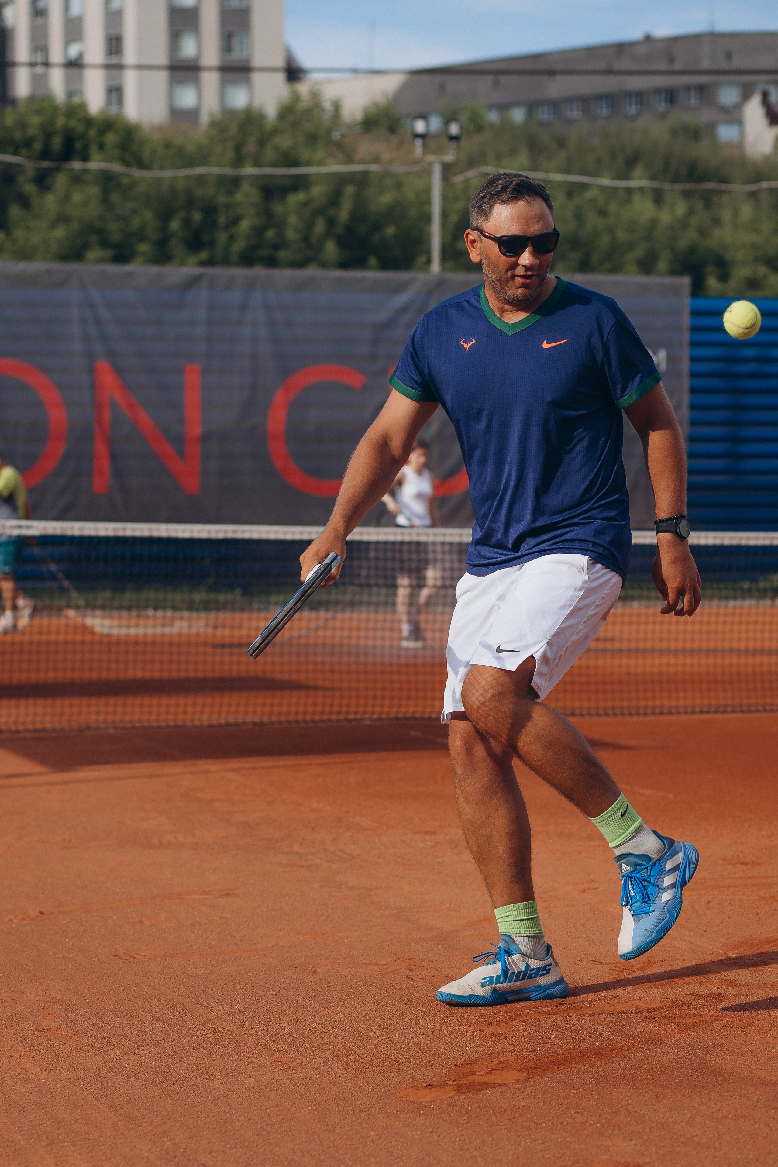 «IRON CUP» Турнир Новосибирского завода резки металла по большому теннису 2024. Фотограф Алина Ионычева в Новосибирске