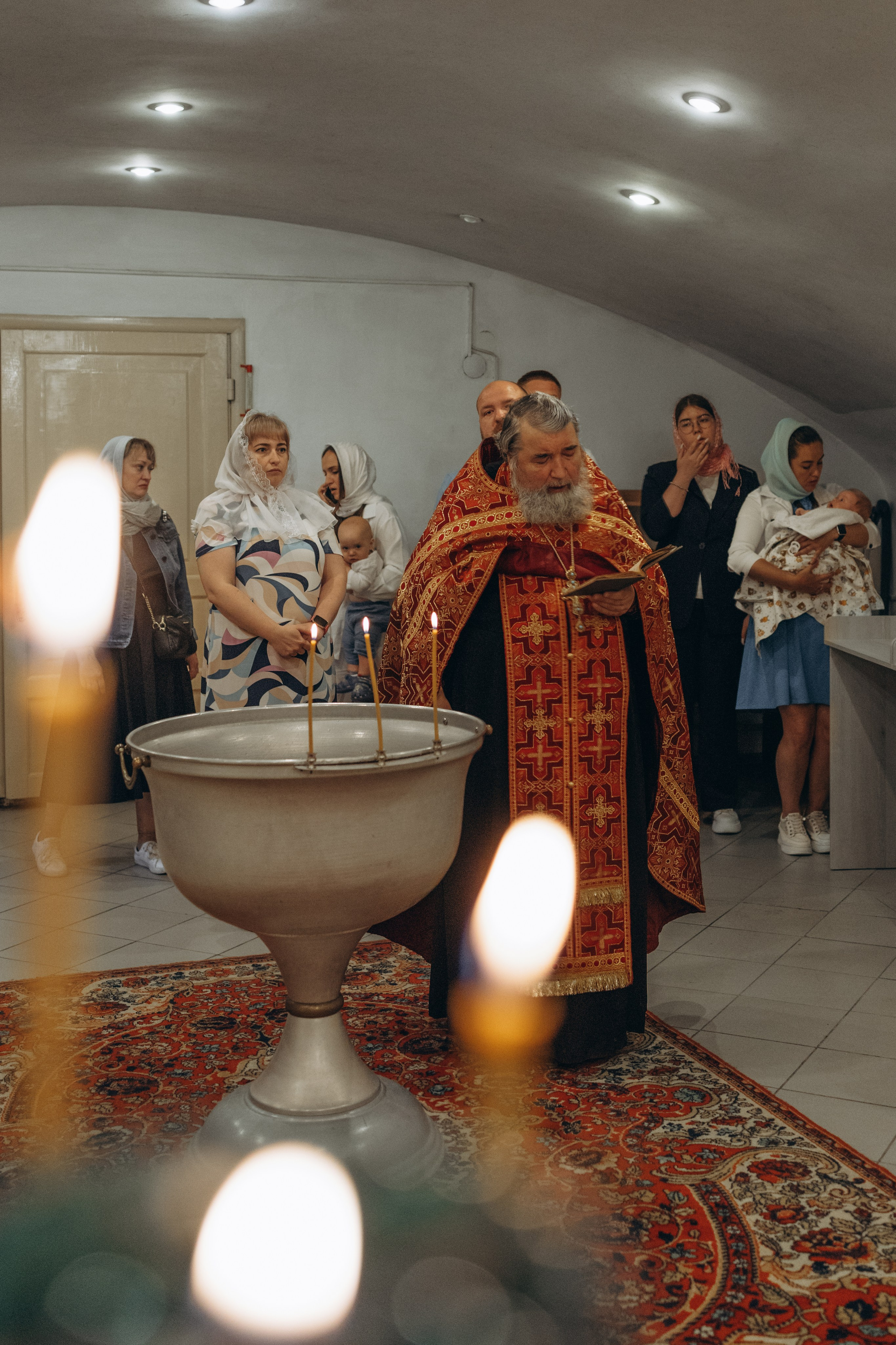 Крещение Катюши. Семейный и женский фотограф в Туле