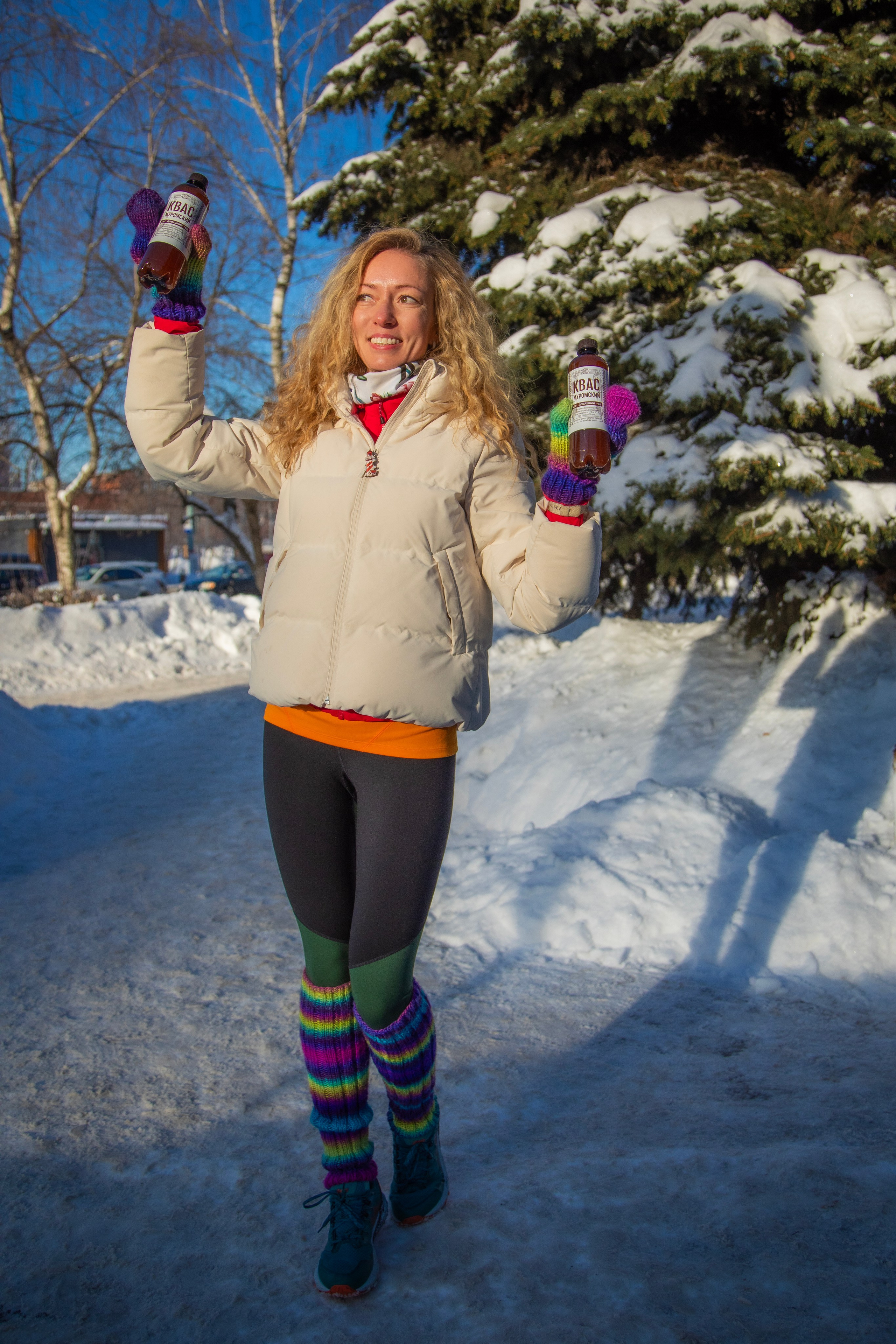 Марафон у дома, 7 этап, Химки, 21 января 2024 г. Фотограф Сергей Ловкий