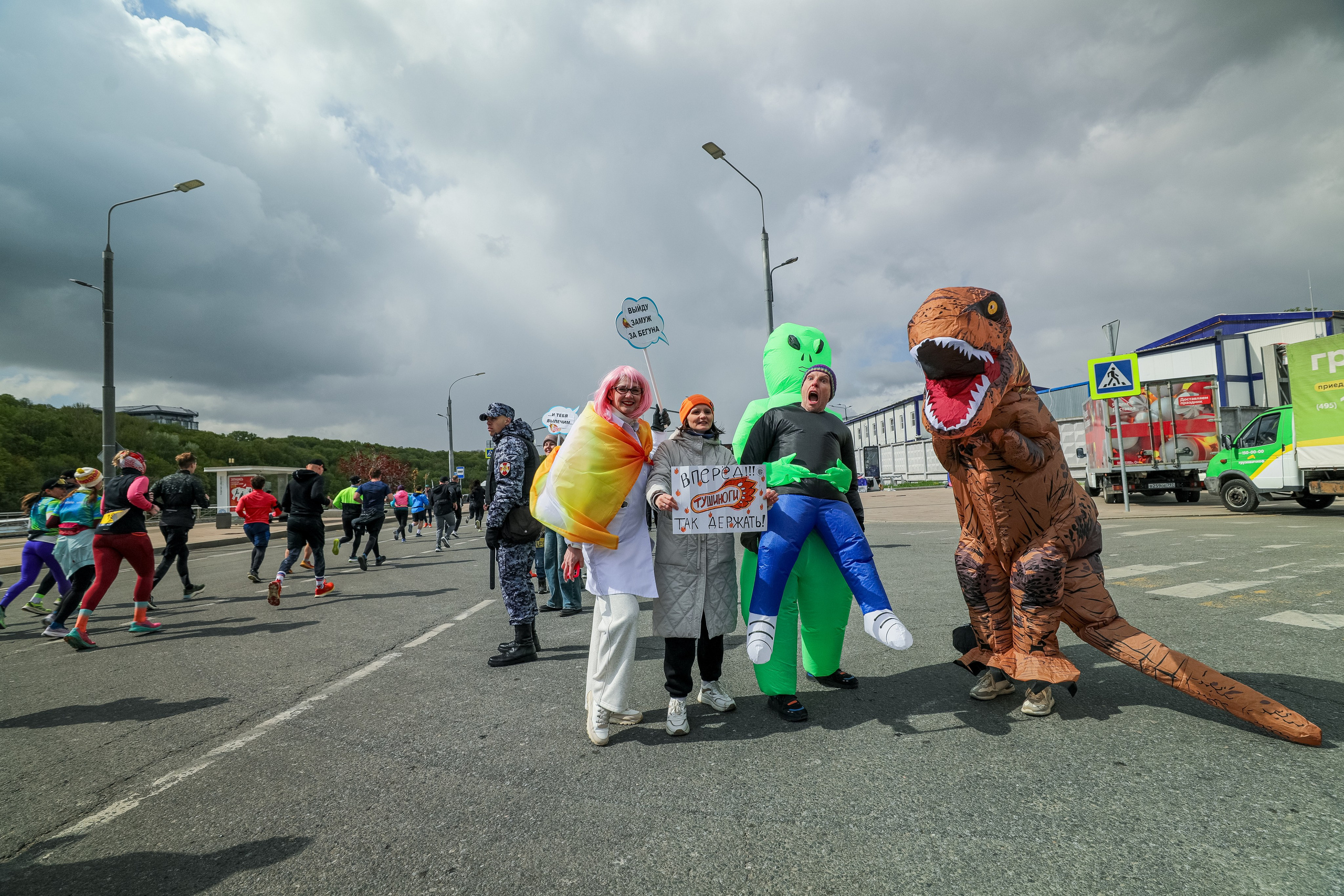 Московский полумарафон 27.04.25. Фотограф Сергей Ловкий