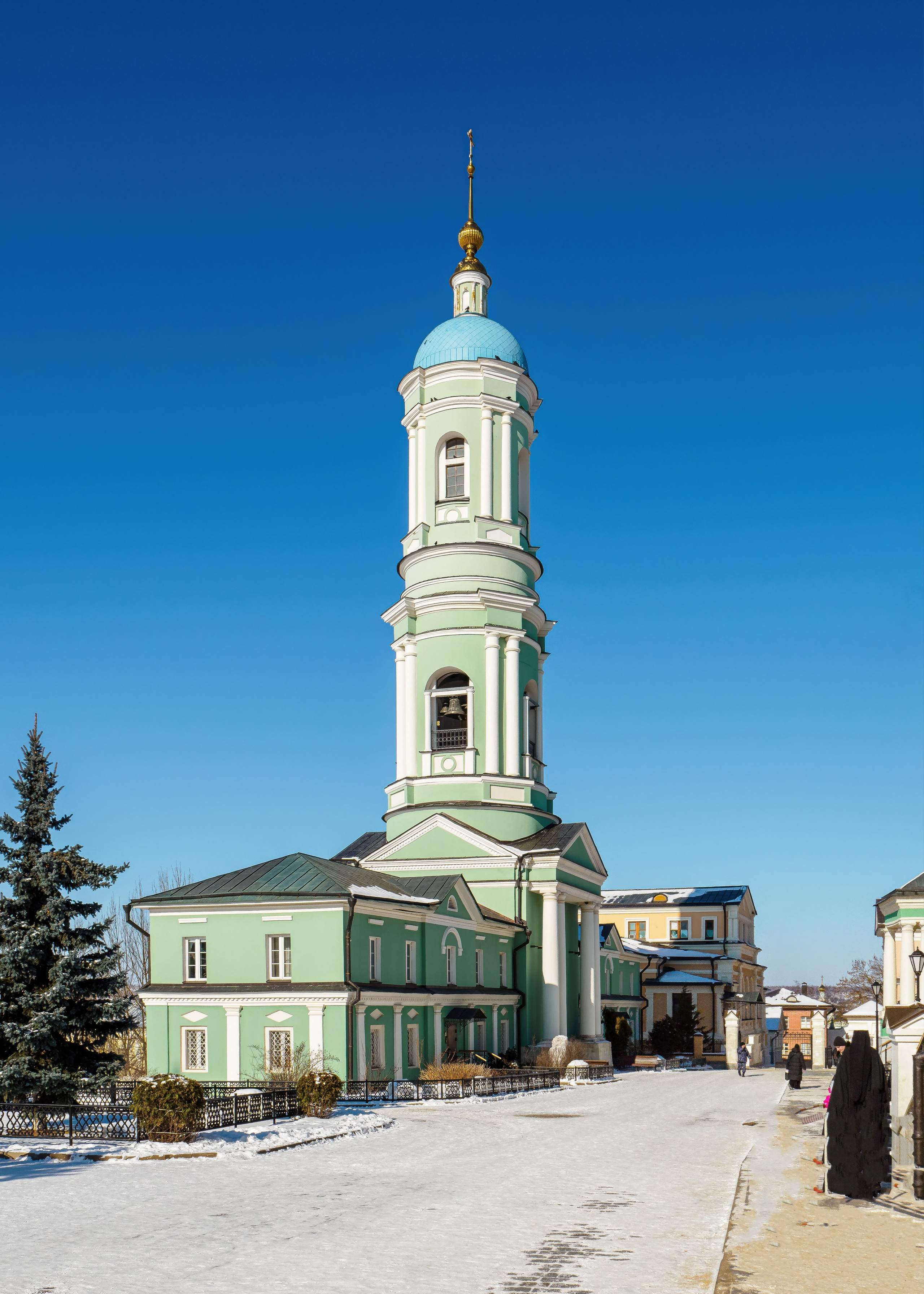 Оптина пустынь. Зима 2023 года. Фотограф Никифоров-Гордеев Сергей. Москва и МО