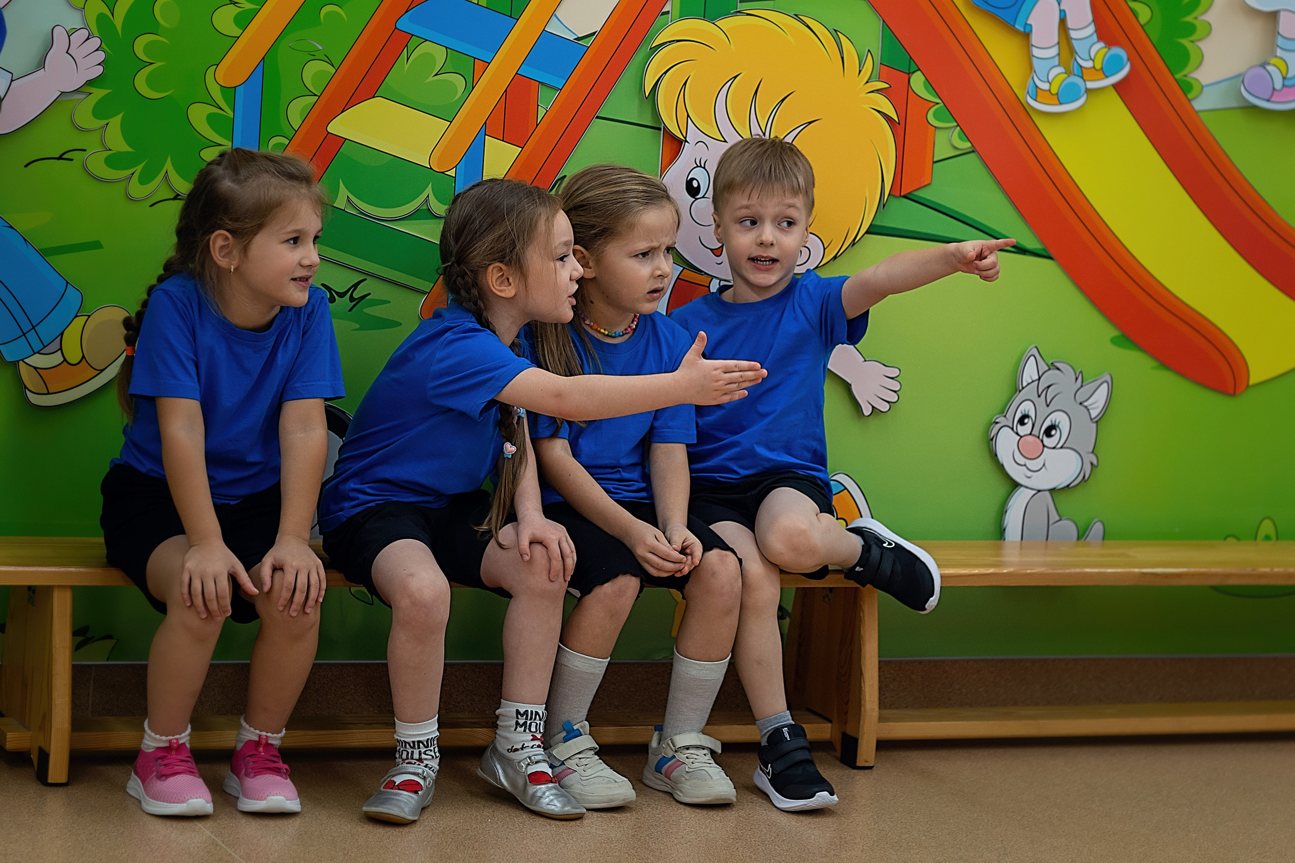 День пап в детском саду_2024. Семейный фотограф в Санкт-Петербурге