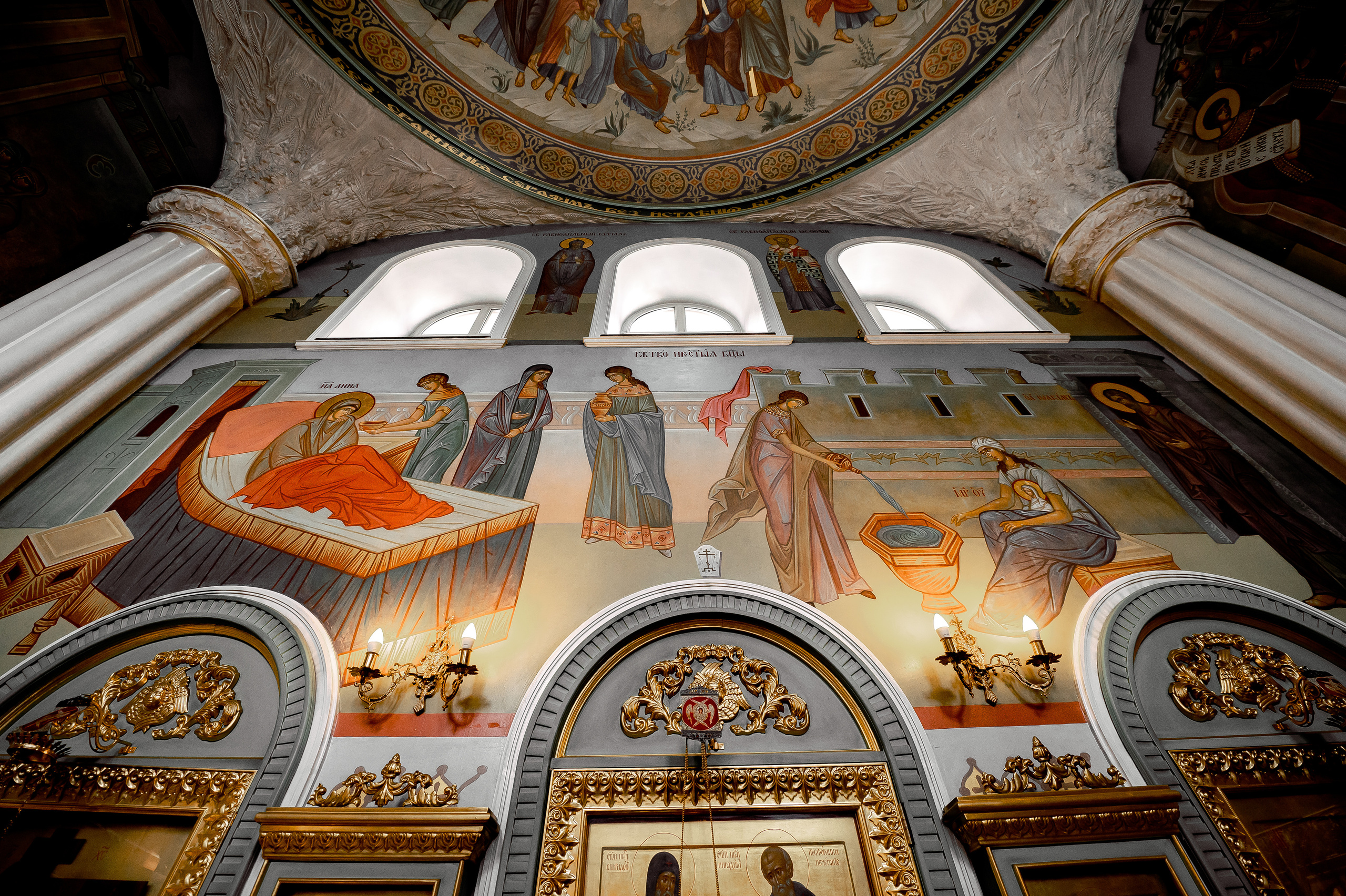 Мария, Щёлково, Храм иконы Божией Матери «Спорительница хлебов». Свадебный и семейный фотограф Виктория Носачёва. Щелково, Москва и МО