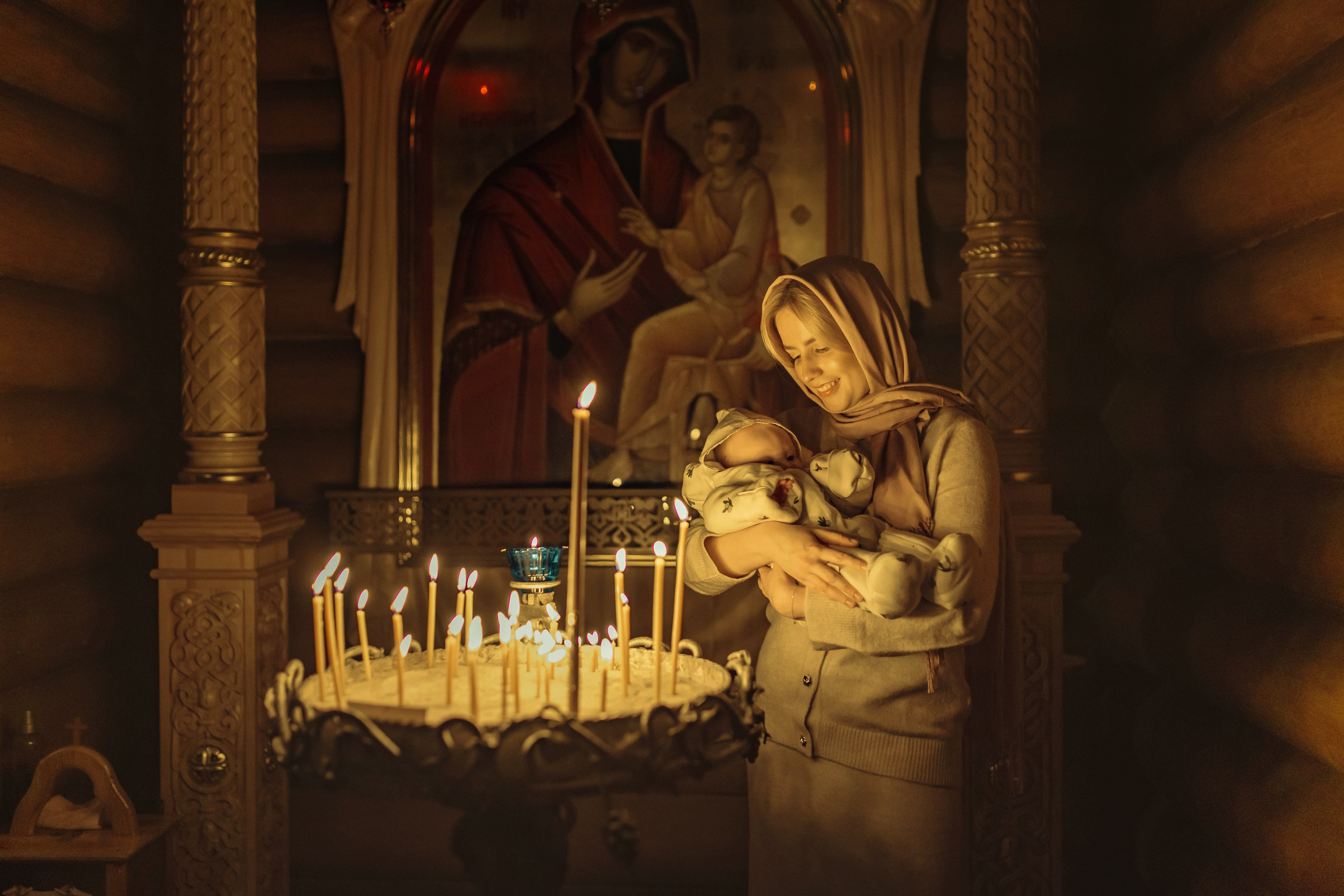 Крещение Эмилии, храм Святой Троицы, ноябрь 25