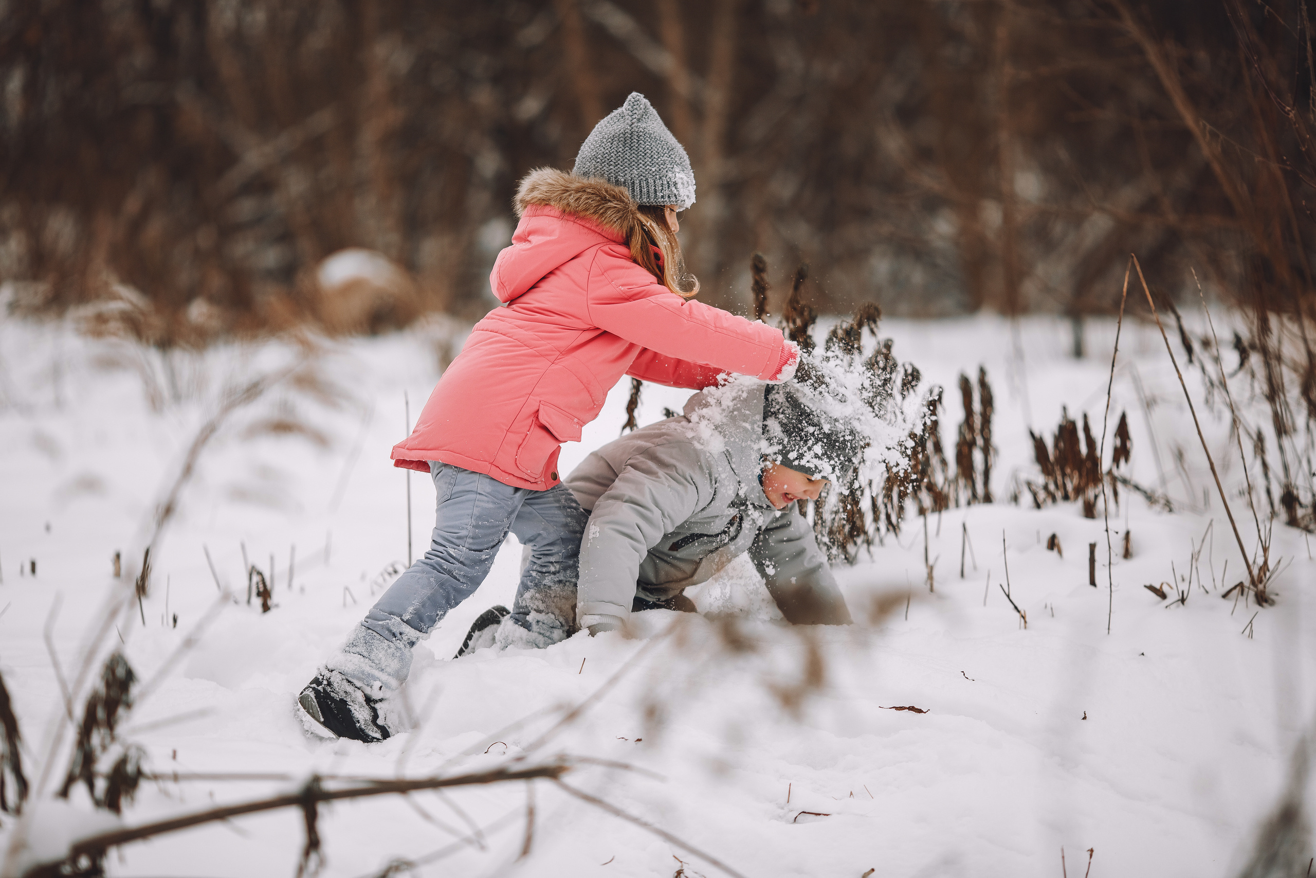 Зимняя фотопрогулка. Свадебный и семейный фотограф Москва Екатерина Верижникова