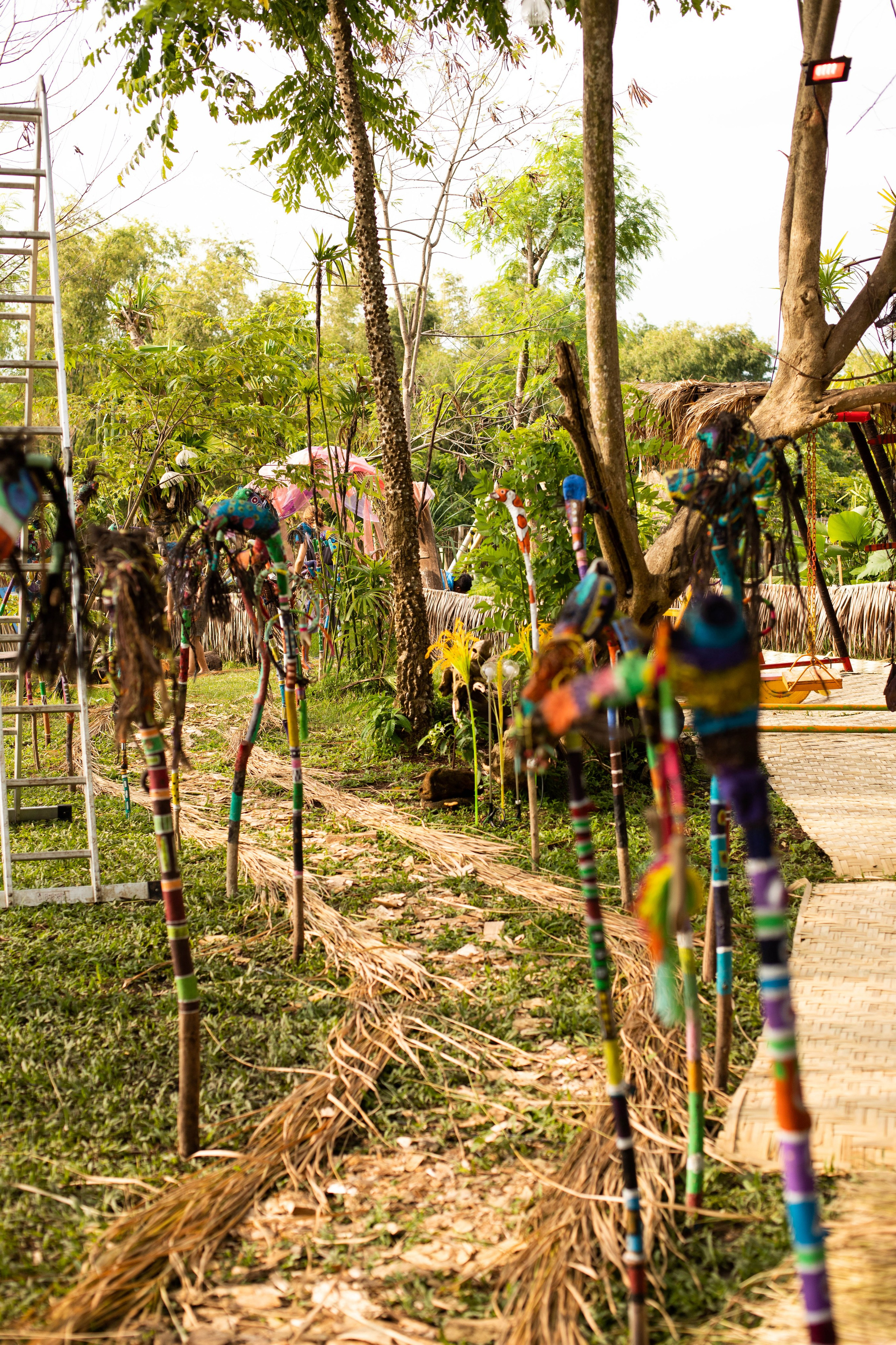 BALI BURNING MAN. LAMPU FESTIVAL