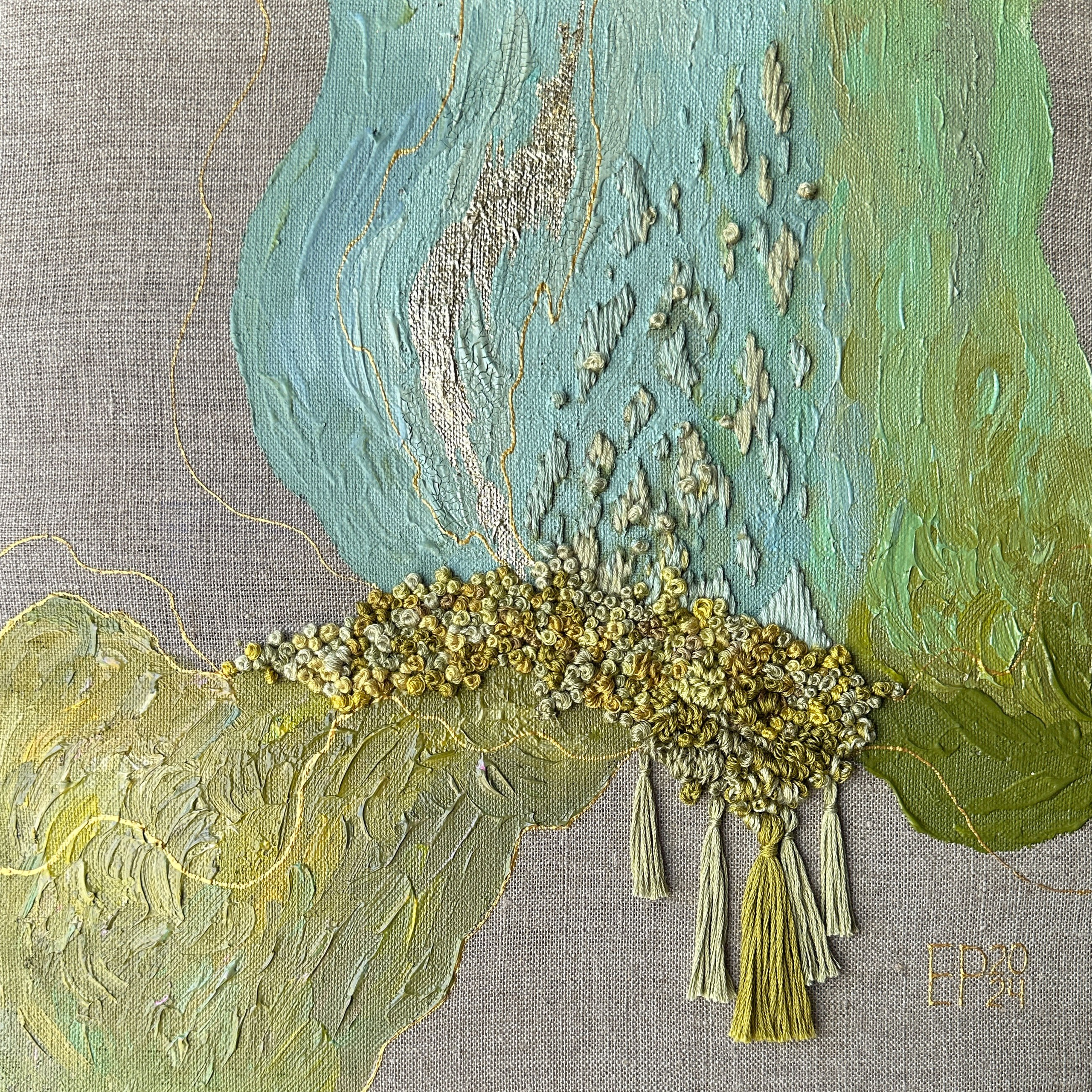 Origin of color. Artist Ekaterina Prisich