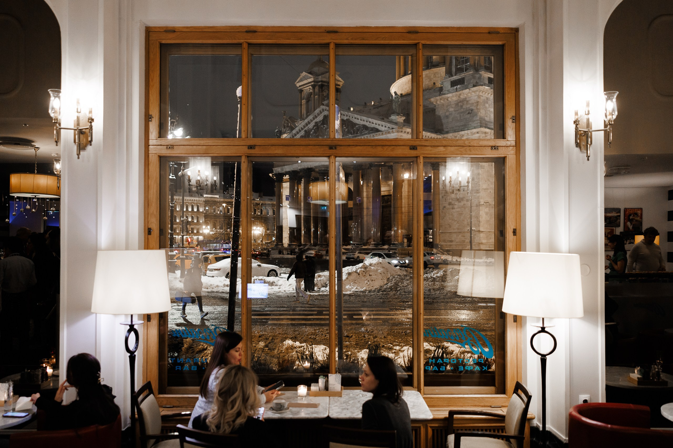 Закрытый показ фильма в Angleterre cinema lounge. Фотограф в Санкт-Петербурге — Сергей Петров