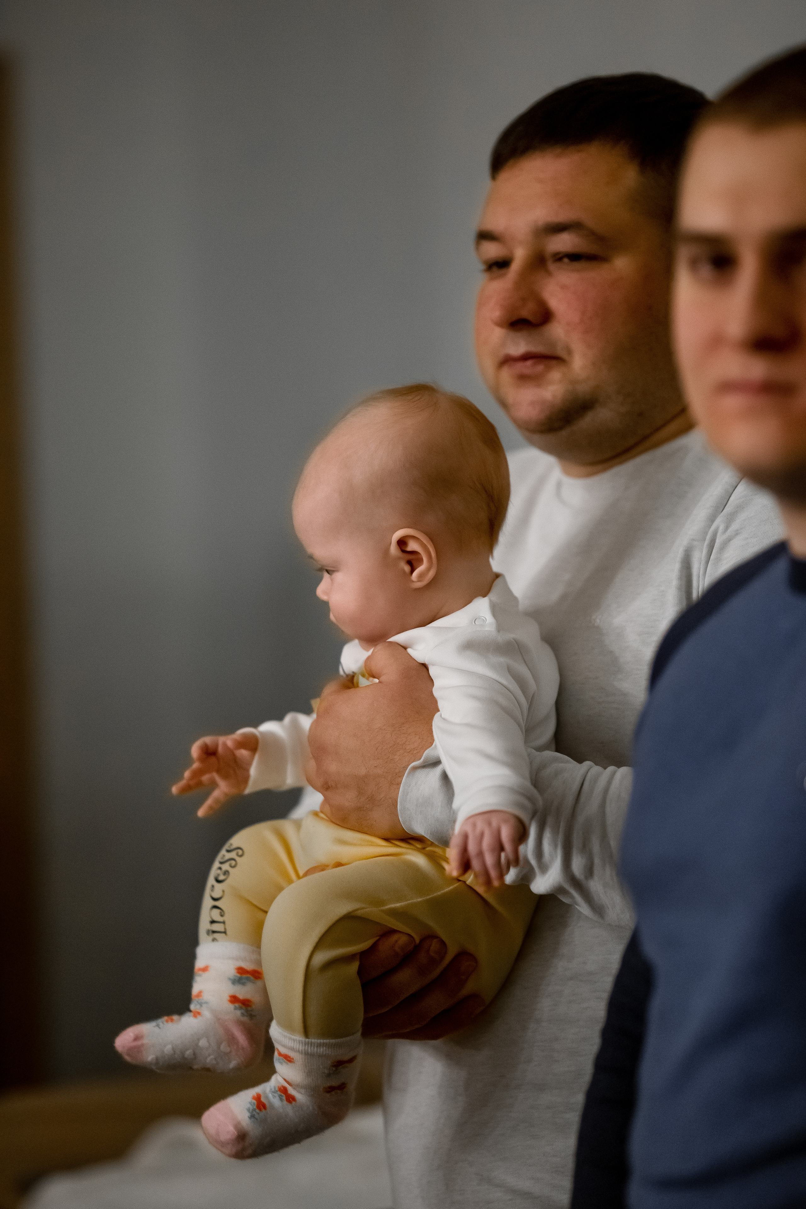 Таинство крещения в храме г. Звенигрод. Фотограф Олеся Бакалина