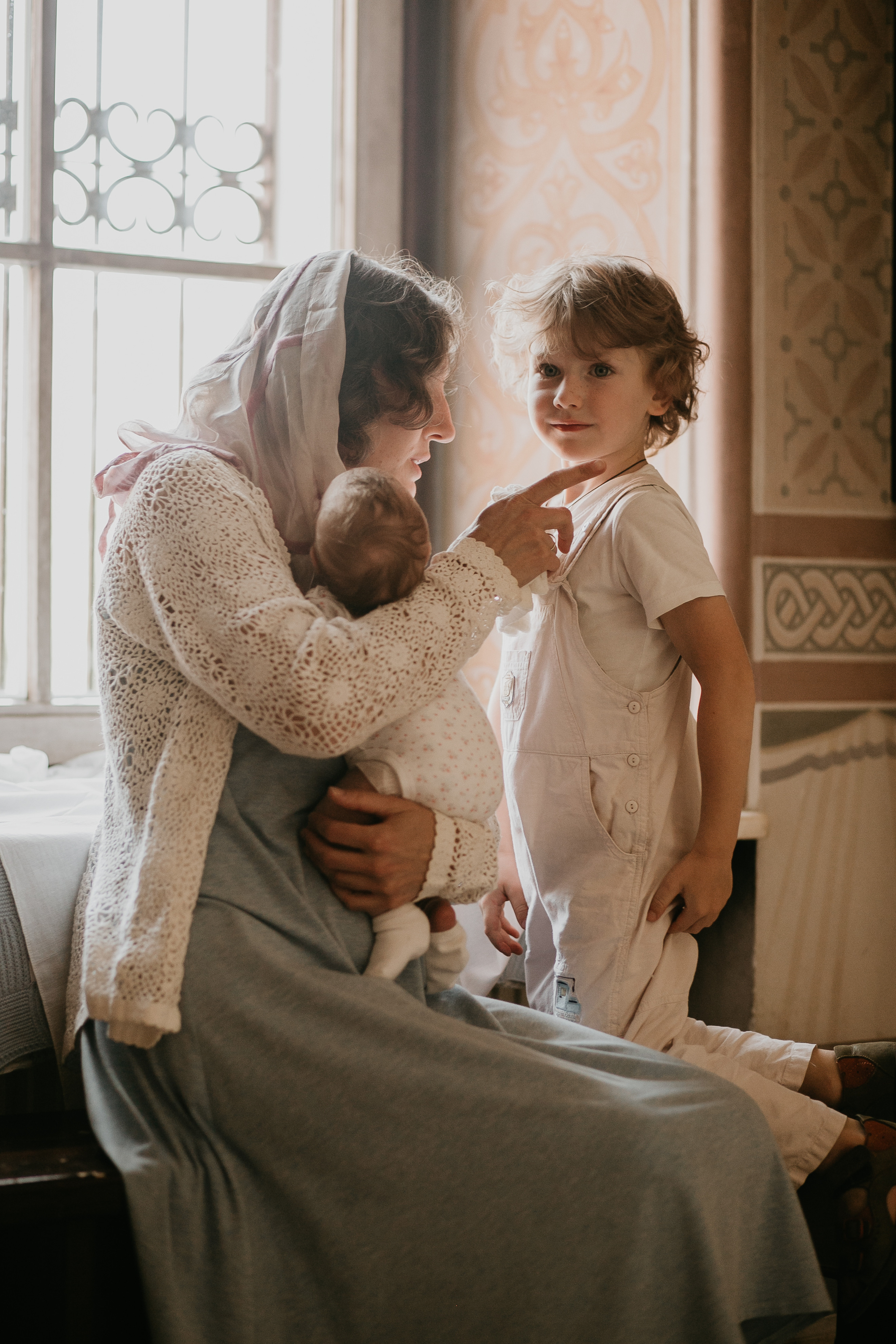 Крещение в храме с. Луцино. Фотограф Олеся Бакалина