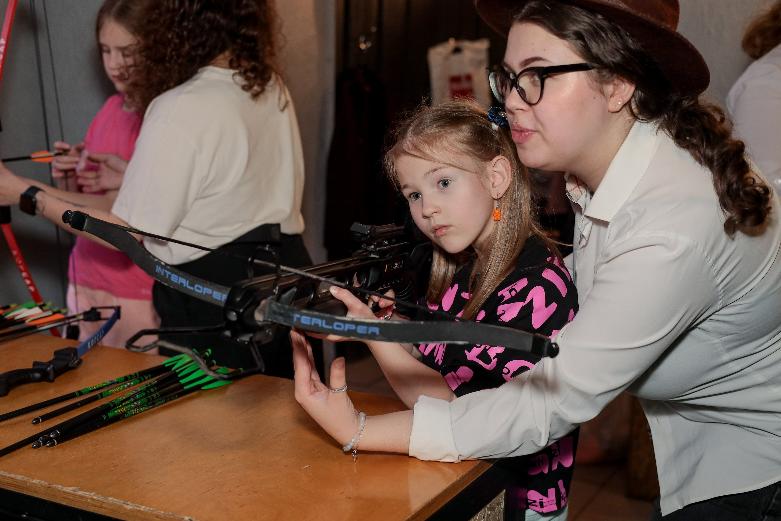 День рождение в стрелковом клубе. Фотограф Надршина Лилия