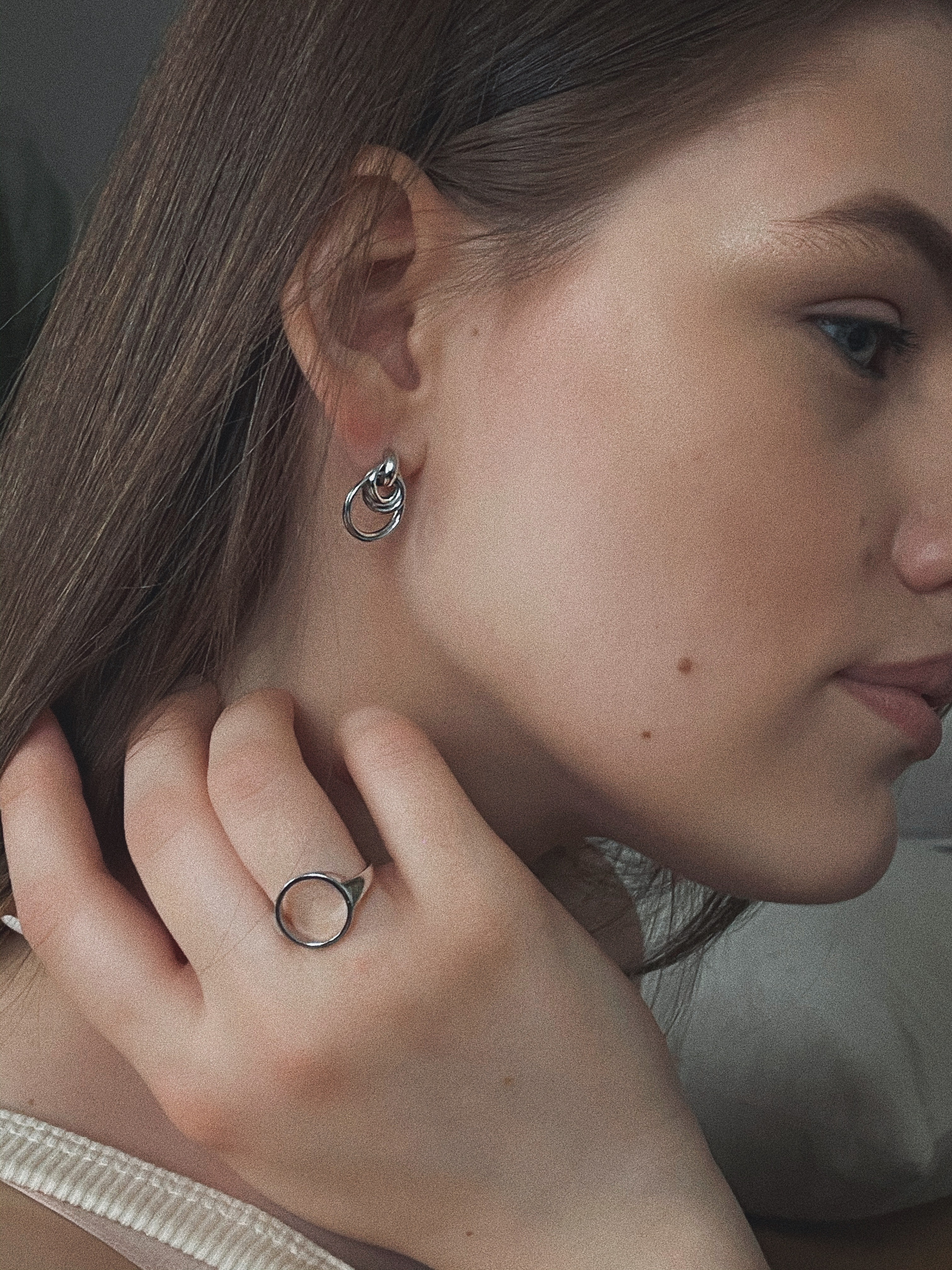 SHEERIN COLLECTION. Серебро 925 пробы, фианиты. 