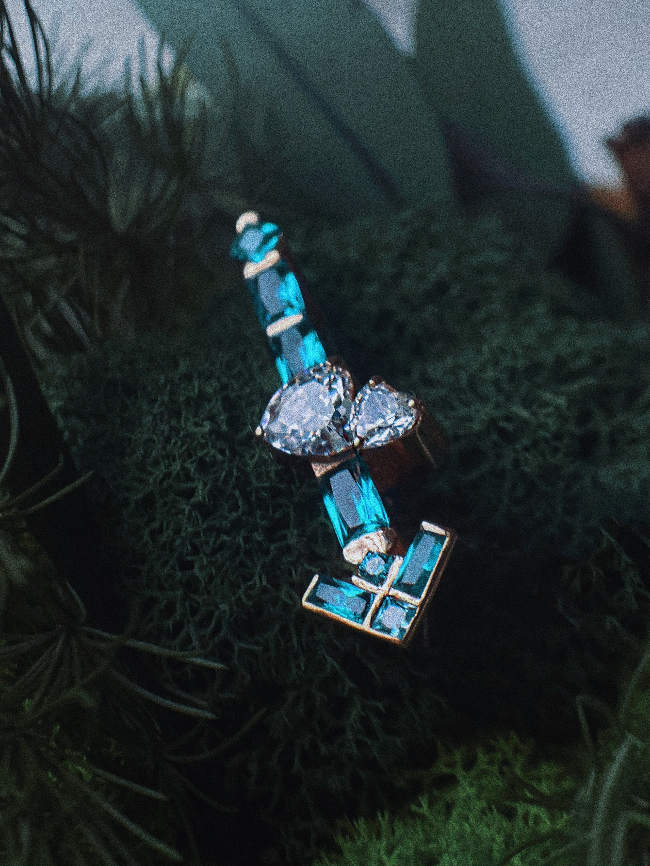 SHEERIN COLLECTION. Серебро 925 пробы, фианиты. 