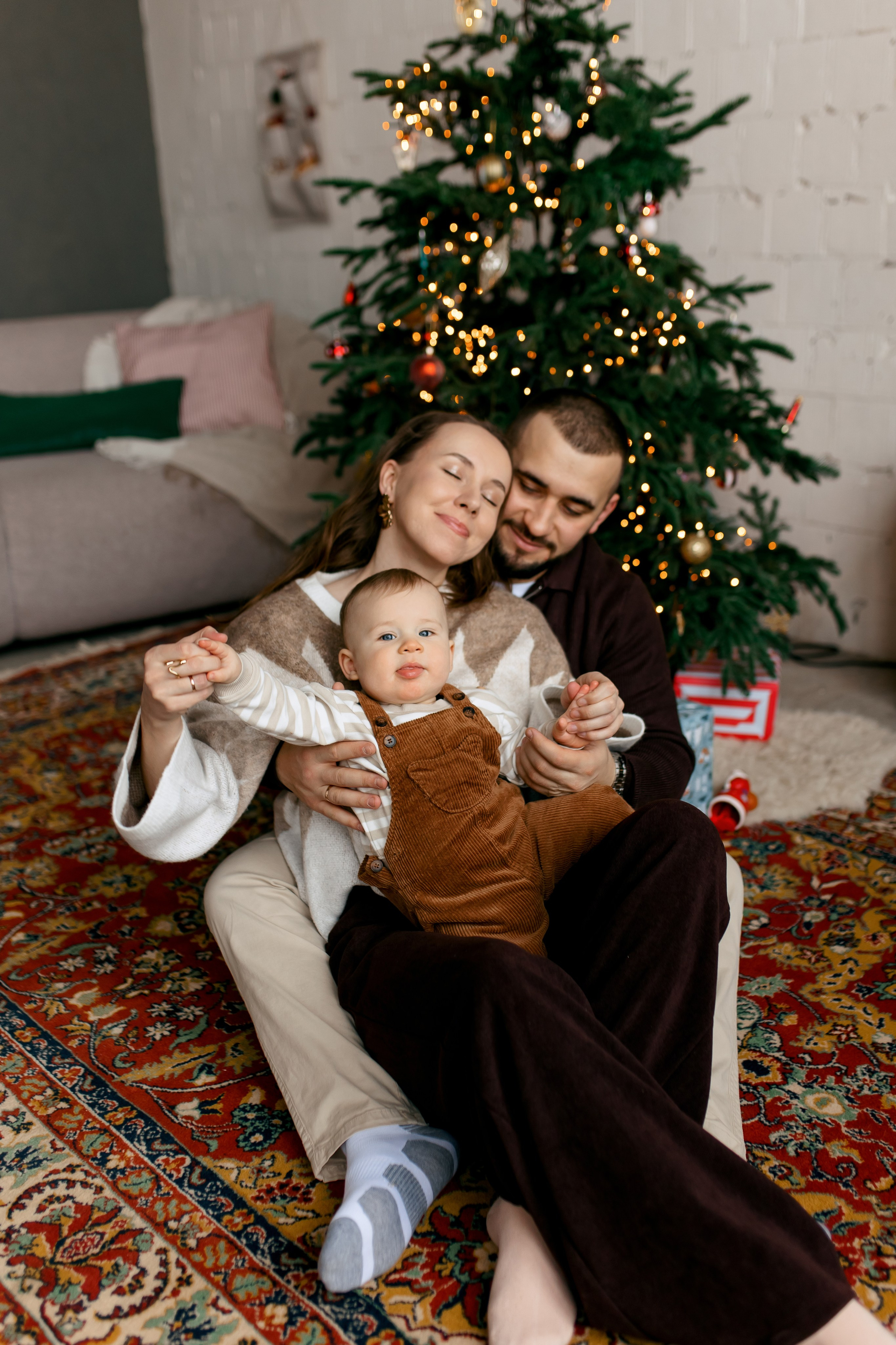 Новый год в уютной студии. Свадебный и портретный фотограф — Мария Костина