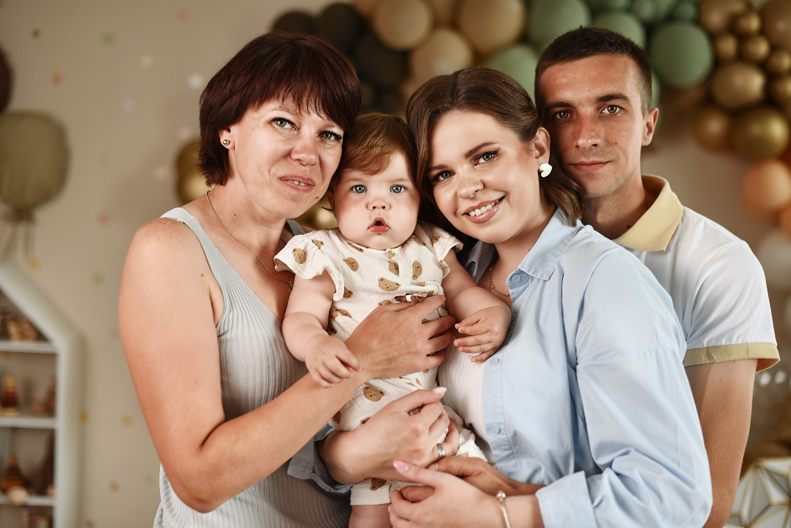 Амелия 1 годик. Фотограф беременности и новорожденных малышей Анастасия Никитина