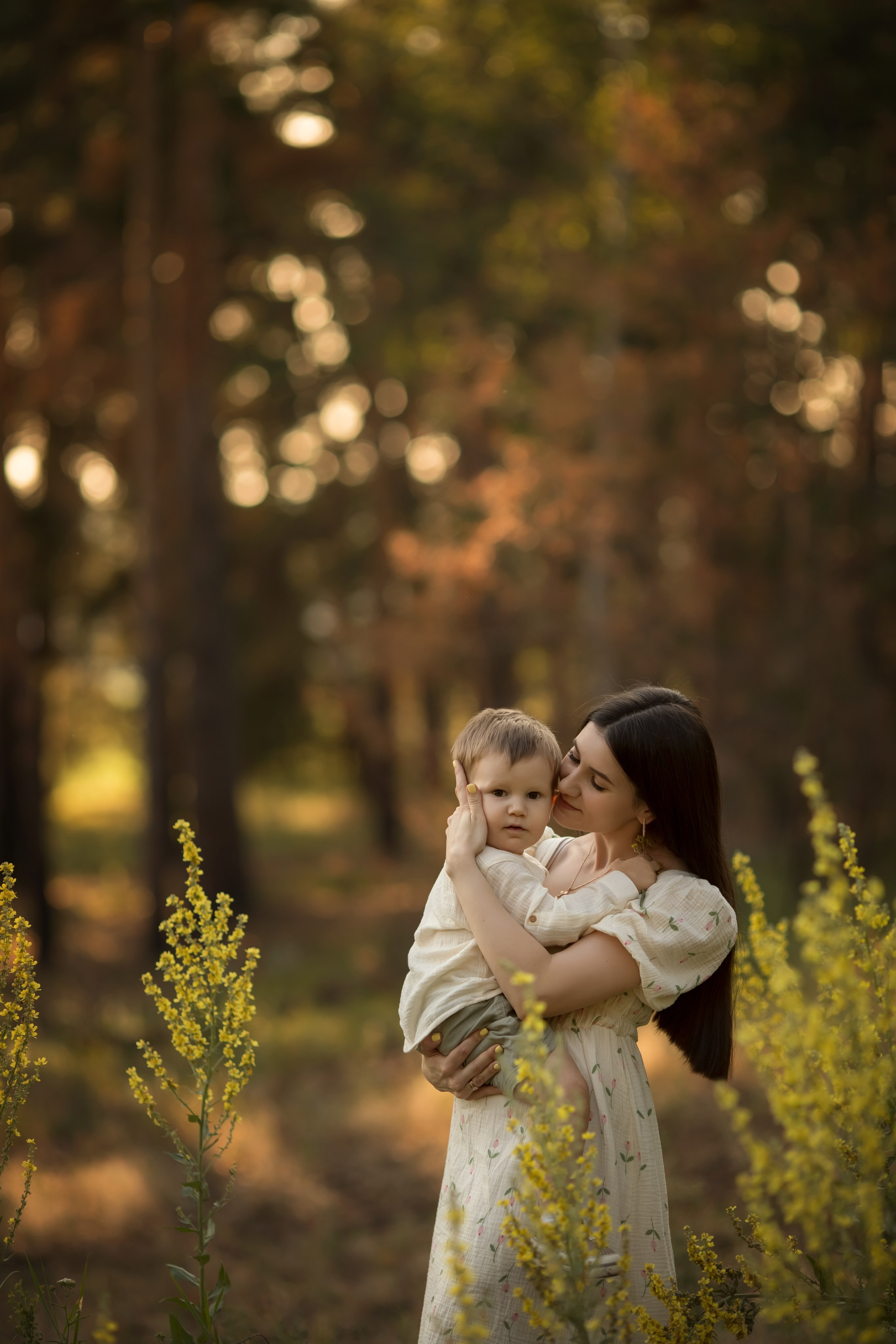 Солнечный лес. Семейный и детский фотограф в Саратове Полина Коткина