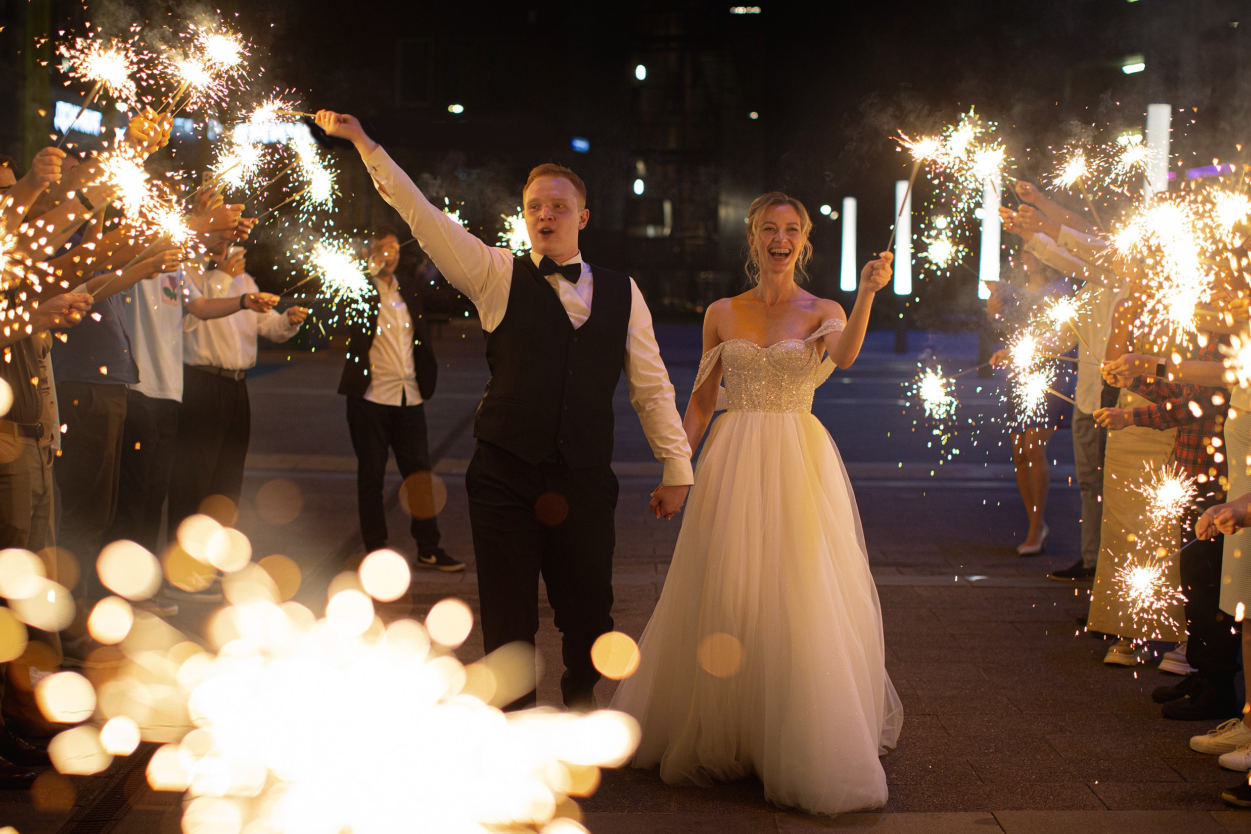 Свадьба с гостями. Свадебный и портретный фотограф Москва