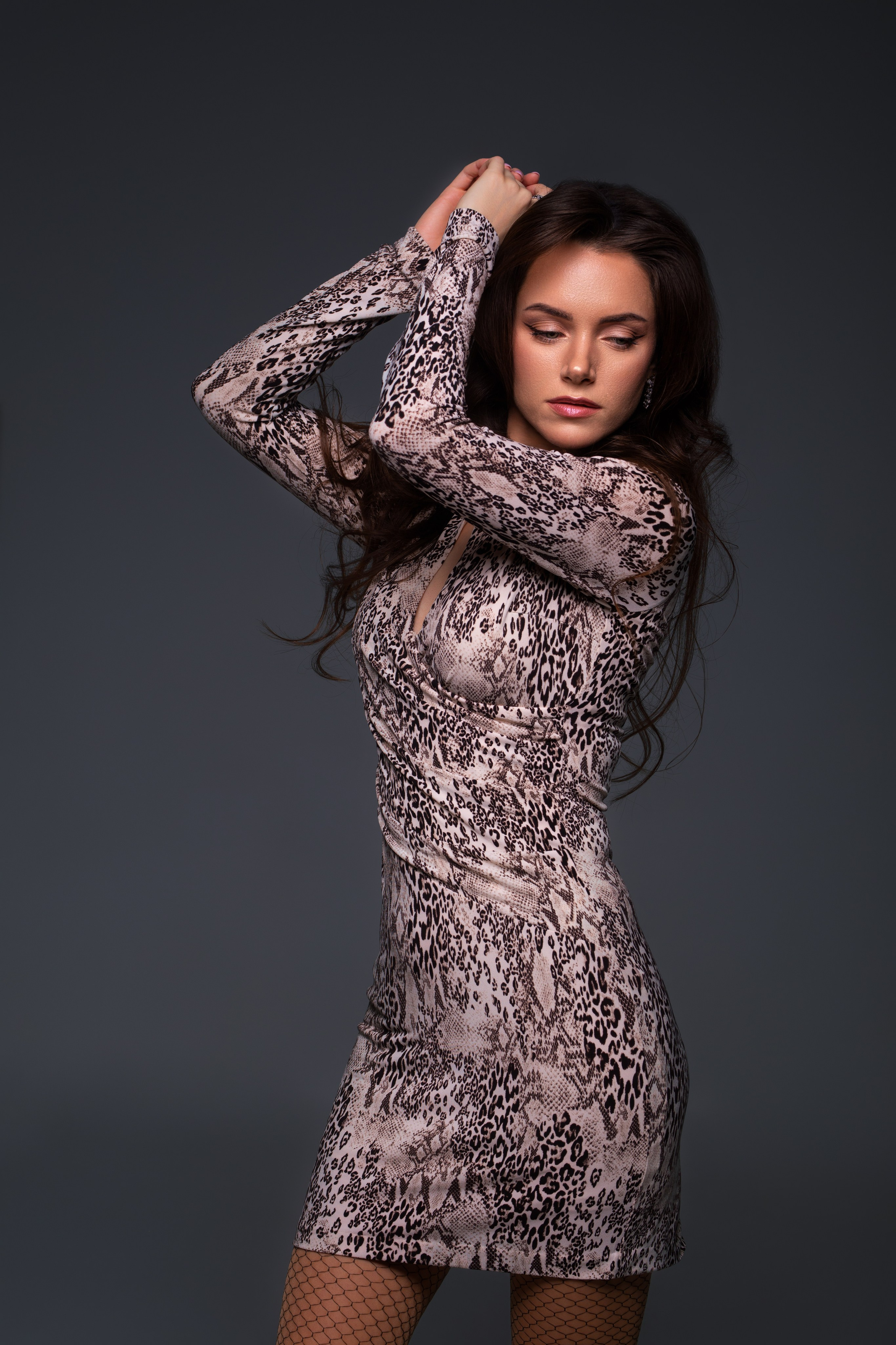 Съемка в студии на циклораме с Екатериной в формате для «себя»