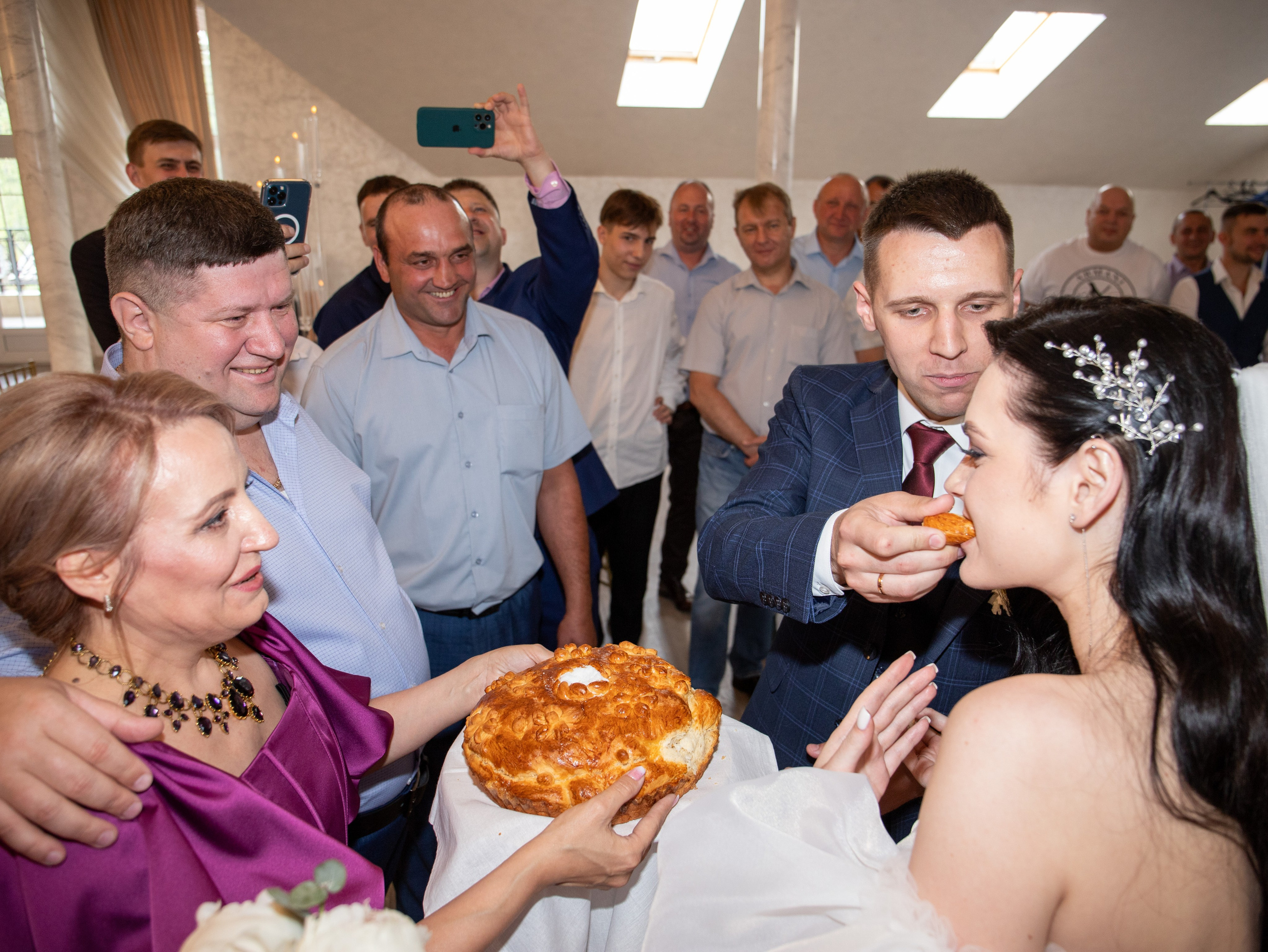 Свадебный банкет. Свадебный и семейный фотограф в Москве Мила Широких